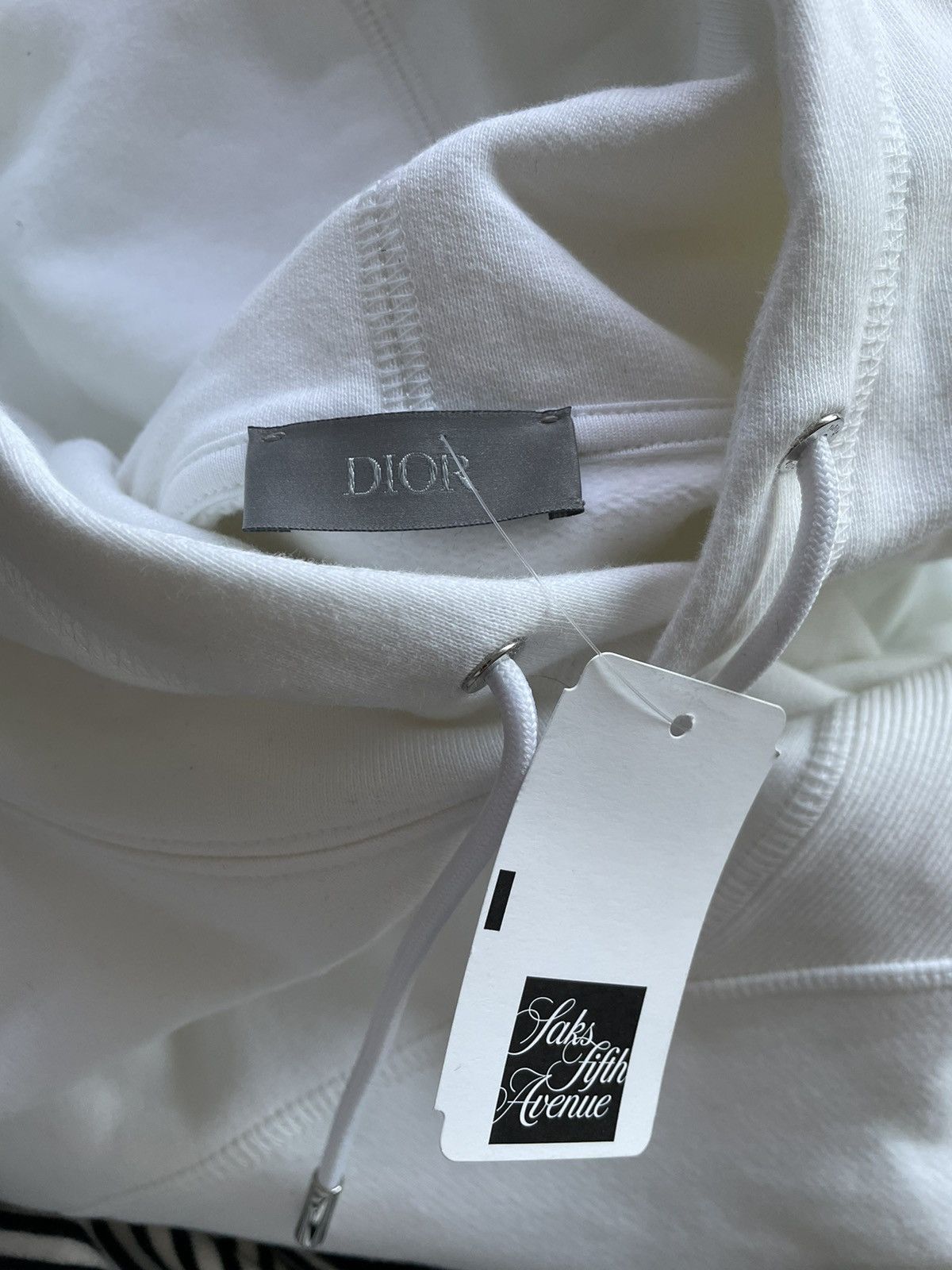 Dior Sold Out Runway $2,500 Rare Dior x Kenny Scharf Logo Hoodie Size US XL / EU 56 / 4 - 6 Thumbnail