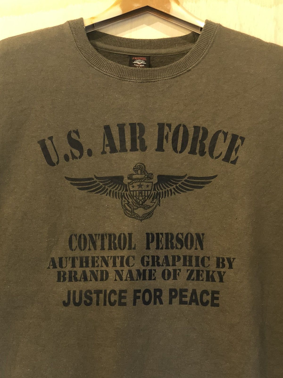 Other US AIR FORCE sweater Size US XL / EU 56 / 4 - 2 Thumbnail
