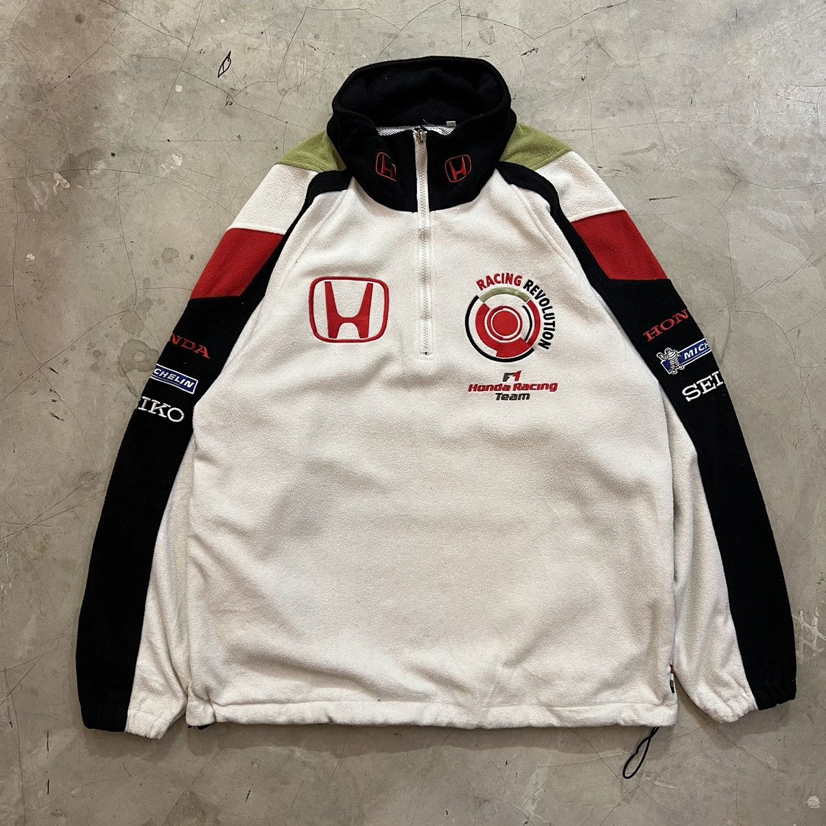 Vintage Honda Racing Revolution Fleece Jacket