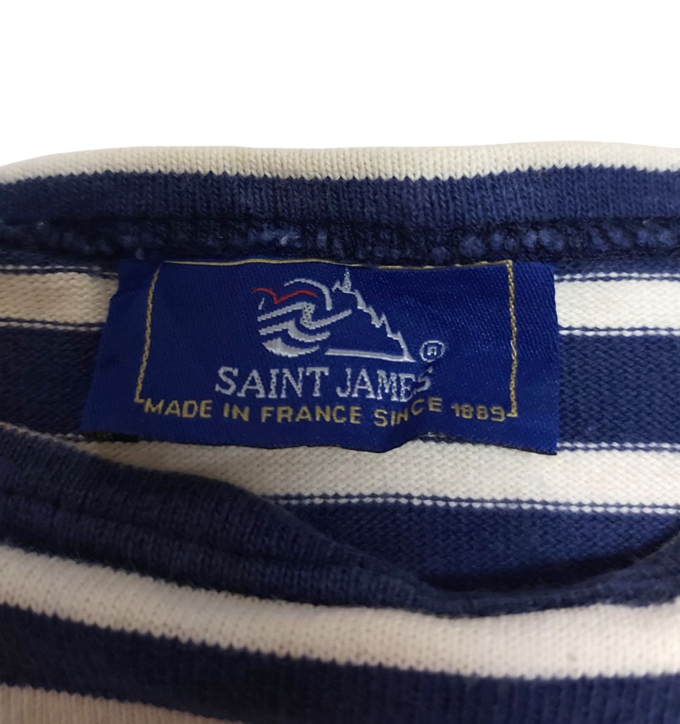 Designer × Saint James RARE! VTG SAINT JAMES STRIPED SAILOR STYLE Size XS / US 0-2 / IT 36-38 - 6 Thumbnail