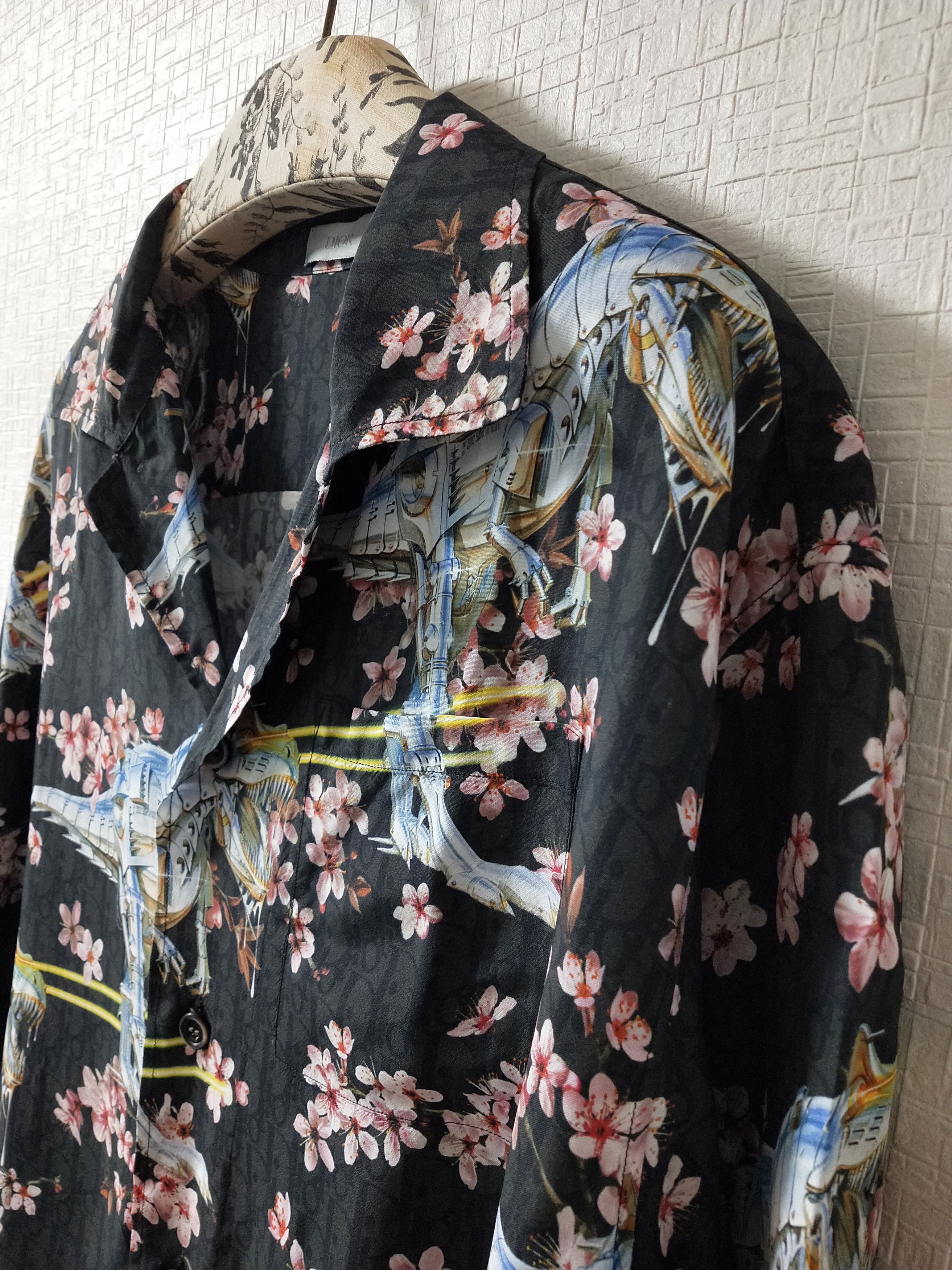 Dior Sorayama Printed Button Up Shirt Size US XXL / EU 58 / 5 - 3 Thumbnail
