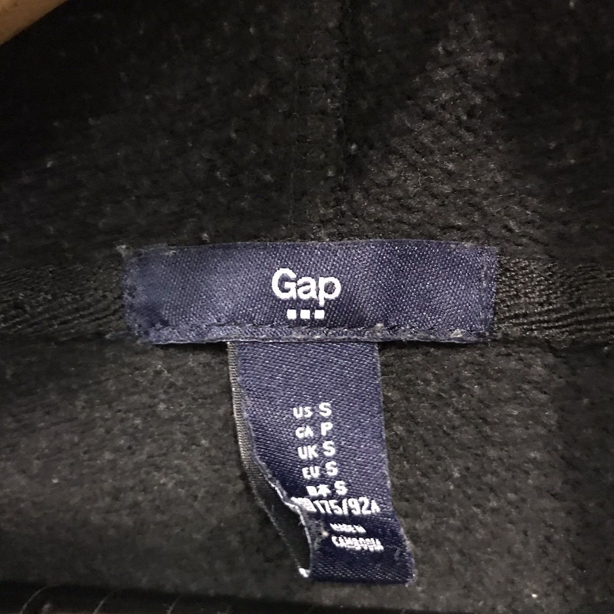 Gap × Vintage Vintage Gap Hoodie Sweatshirt Big Logo Embroidery Gap Size US M / EU 48-50 / 2 - 5 Thumbnail