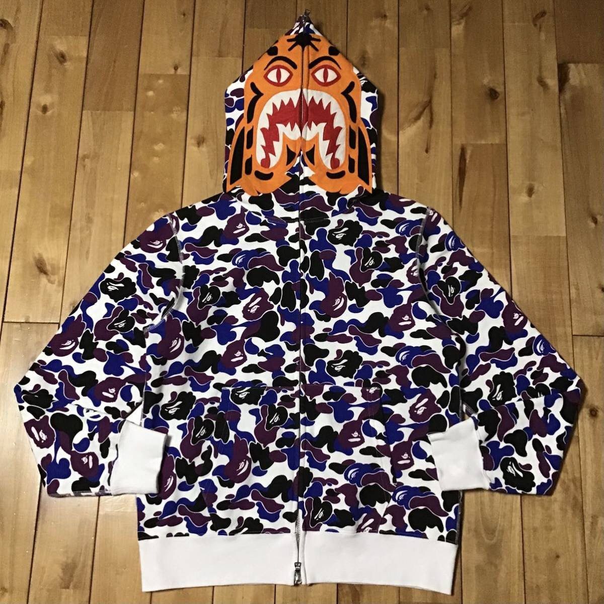 Bape 🔥Hong Kong color camo🔥 tiger full zip hoodie BAPE ape Size US M / EU 48-50 / 2 - 1 Thumbnail