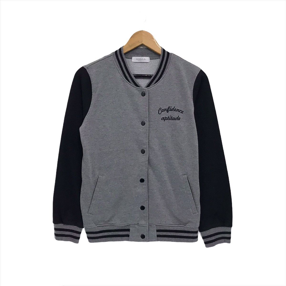 Japanese Brand Vintage Varsity Jacket Embroidery Varsity College Size US S / EU 44-46 / 1 - 1 Thumbnail