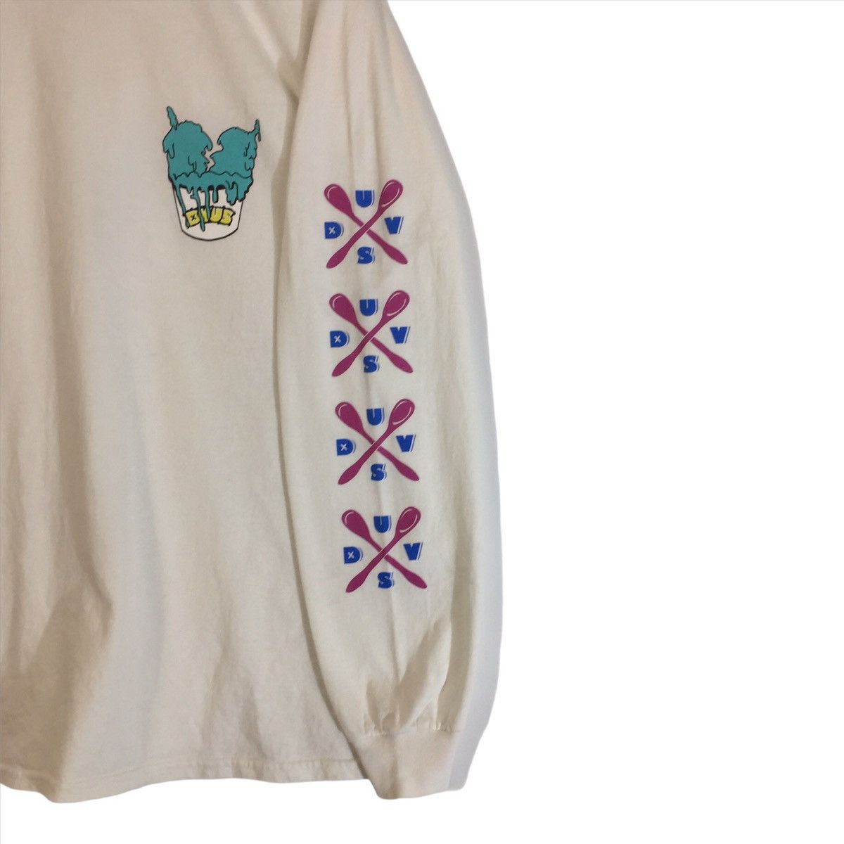Icecream × Japanese Brand DVUS I Scream World Peace Sweatshirt Long Sleeve Size US M / EU 48-50 / 2 - 3 Thumbnail