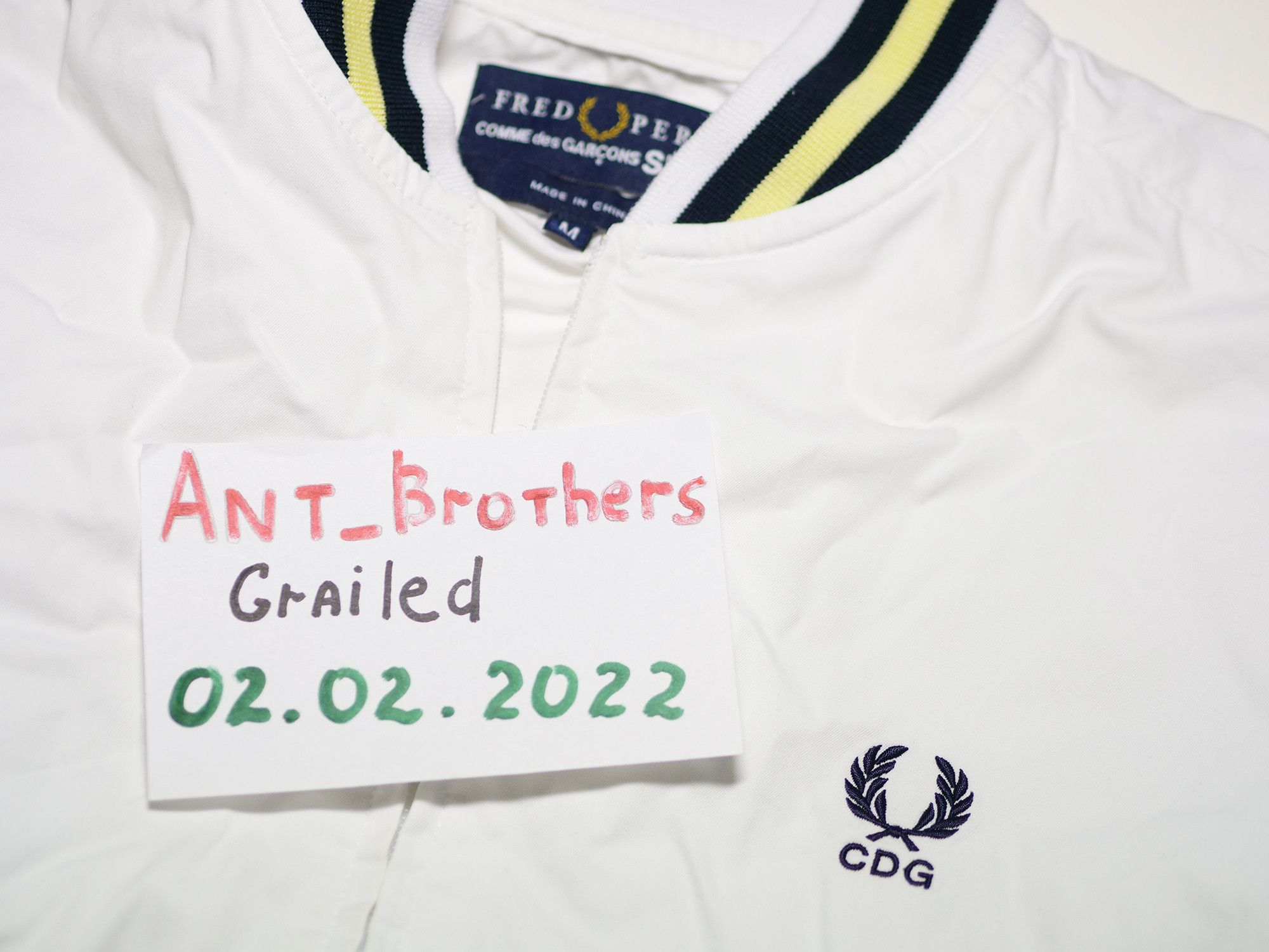 Fred Perry X Comme des Garcons shirt jacket