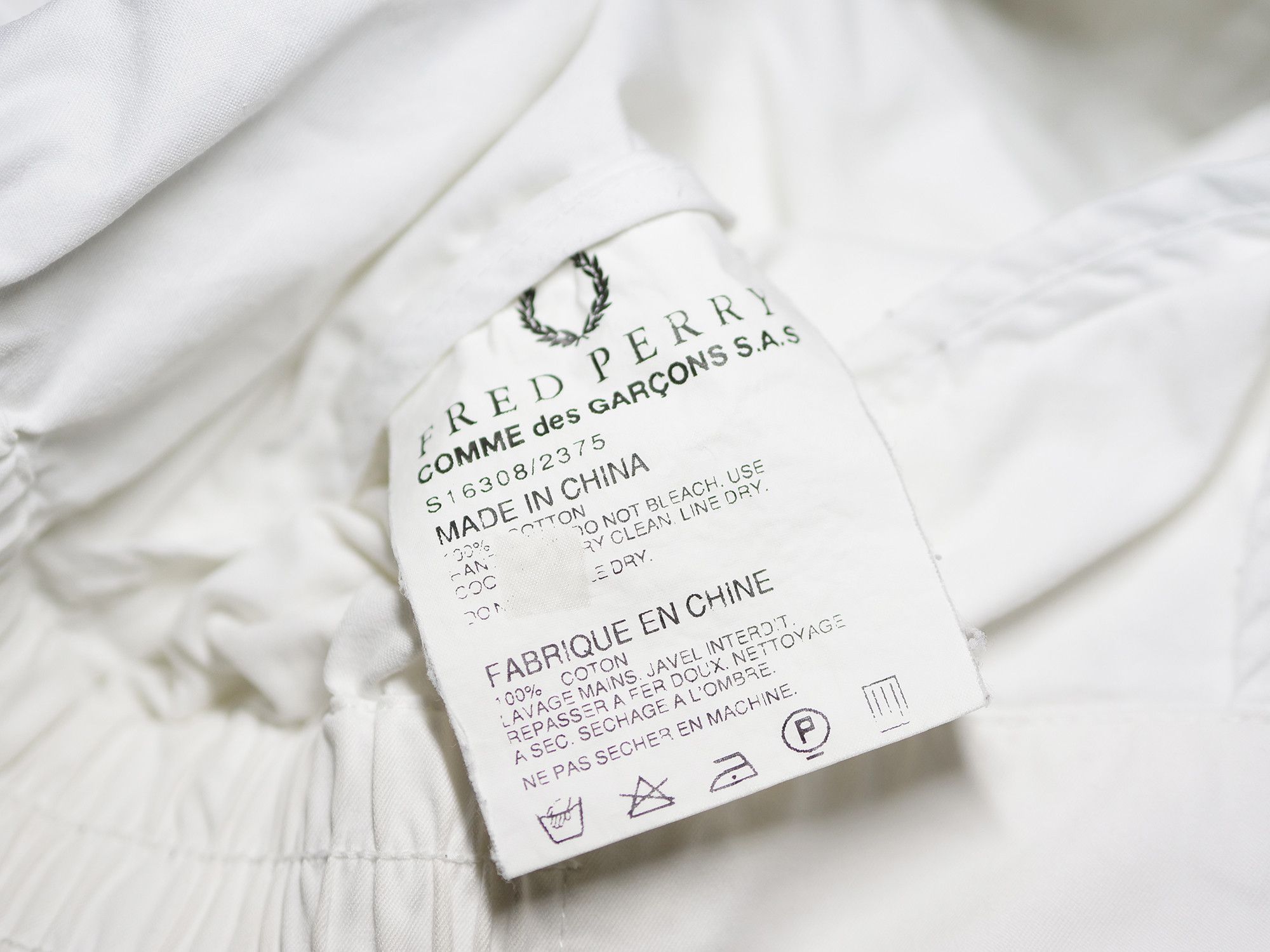 Fred Perry X Comme des Garcons shirt jacket