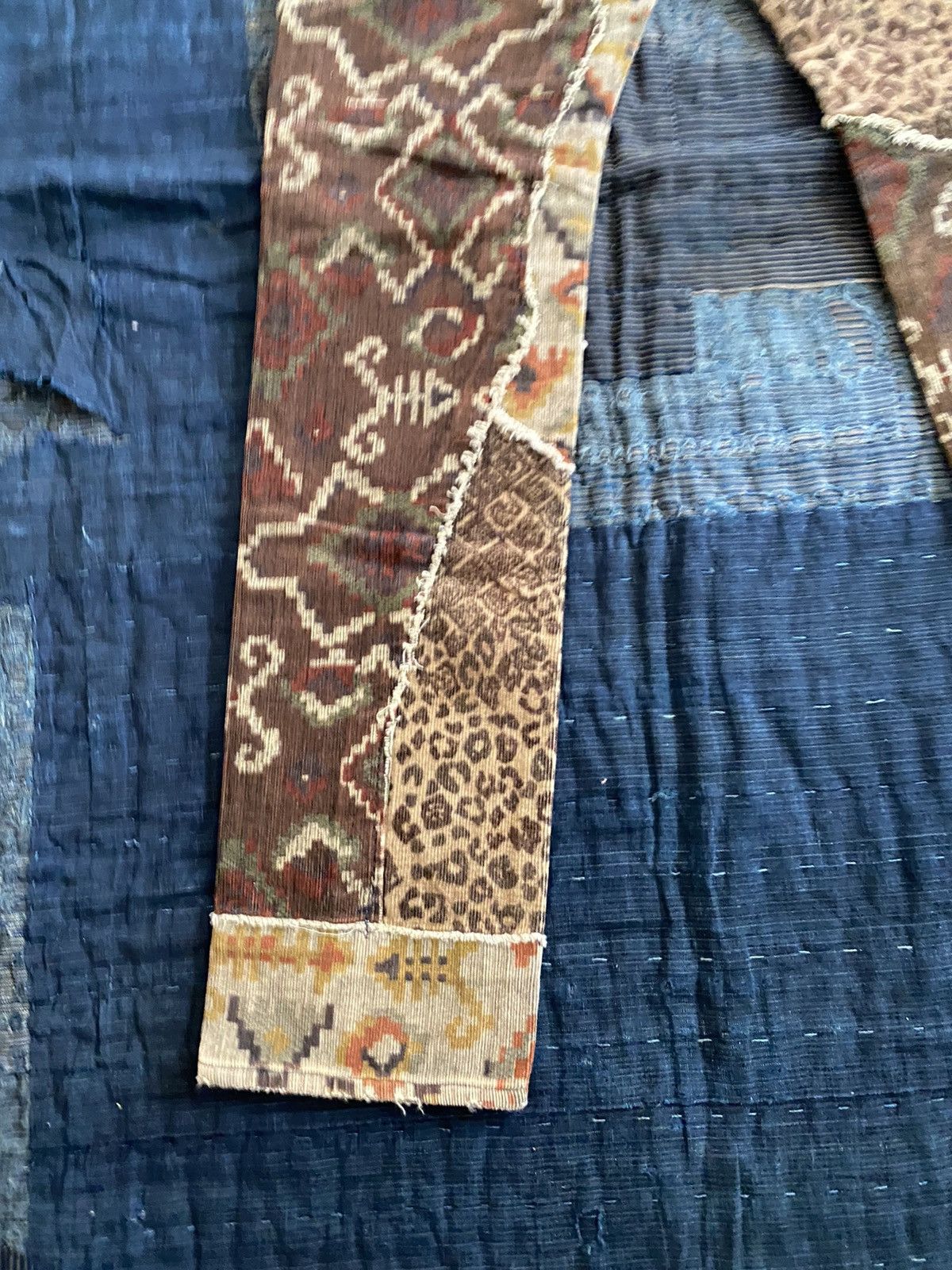 Kapital × Kapital Kountry Kapital patchwork camouflage leopard corduroy pants Size US 31 - 12 Thumbnail