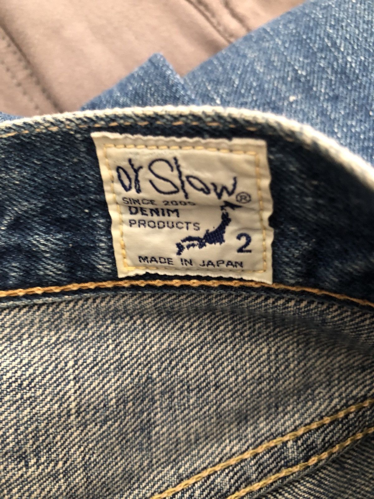 Orslow Orslow Japan Ripped Paint Splattered Selvedge Denim Jeans Size US 32 / EU 48 - 16 Thumbnail