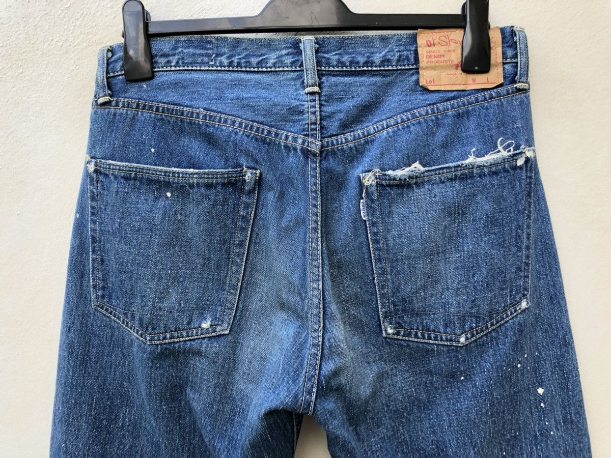 Orslow Orslow Japan Ripped Paint Splattered Selvedge Denim Jeans Size US 32 / EU 48 - 10 Thumbnail