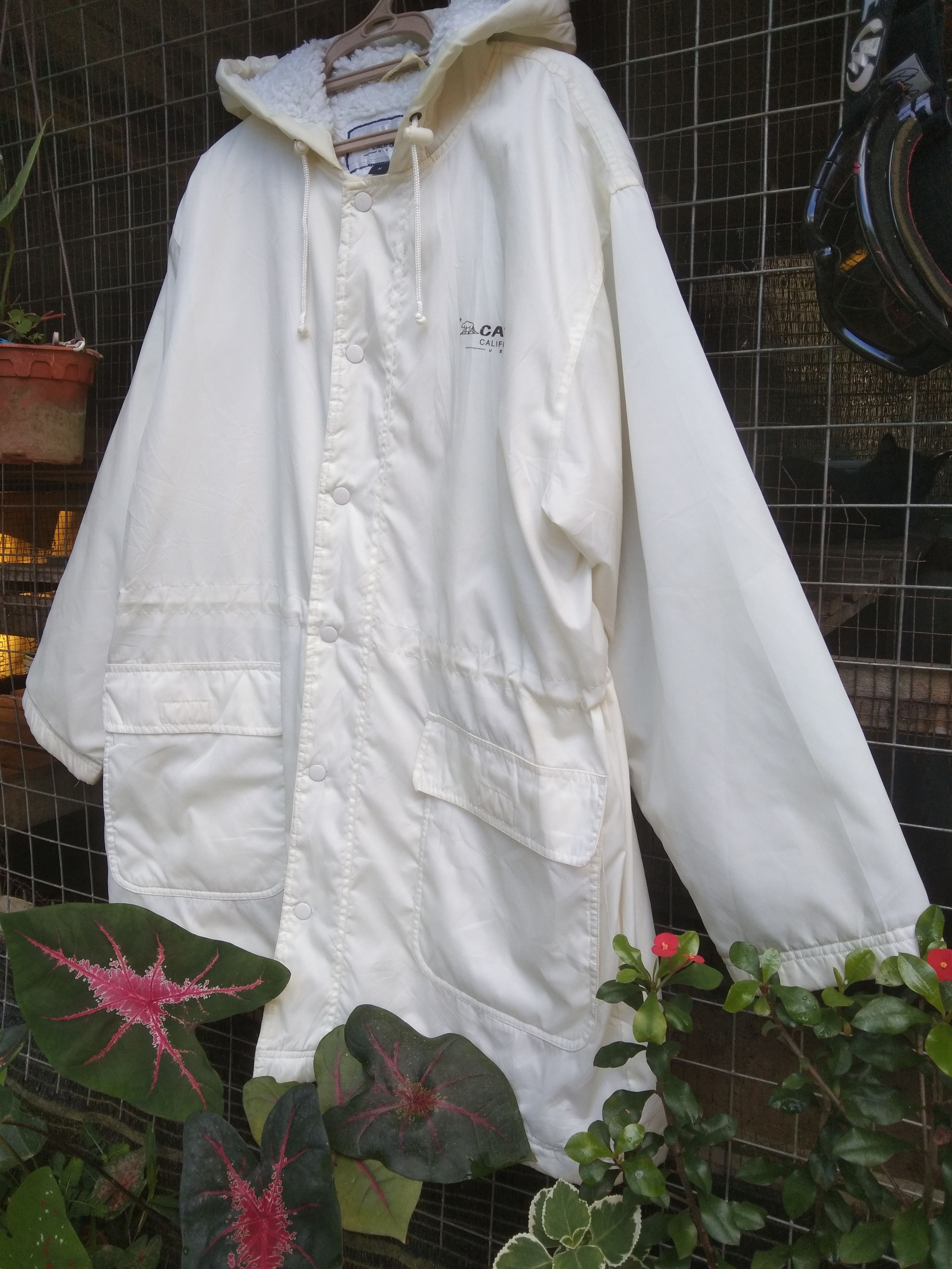 Japanese Brand × Vintage CALIFORNIA BEAR SHERPA PARKA LONG JACKET Size US M / EU 48-50 / 2 - 7 Thumbnail