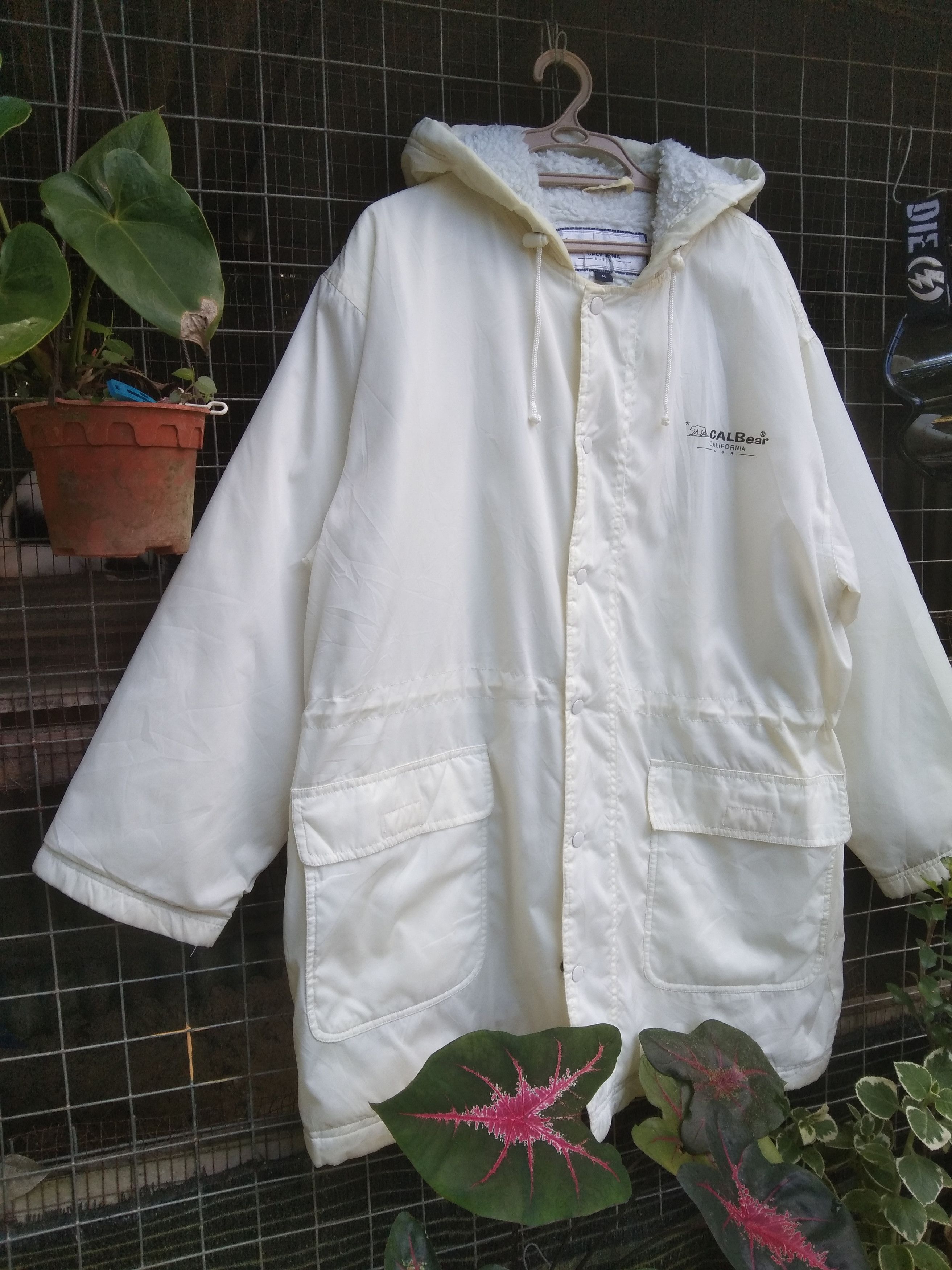 Japanese Brand × Vintage CALIFORNIA BEAR SHERPA PARKA LONG JACKET Size US M / EU 48-50 / 2 - 8 Thumbnail