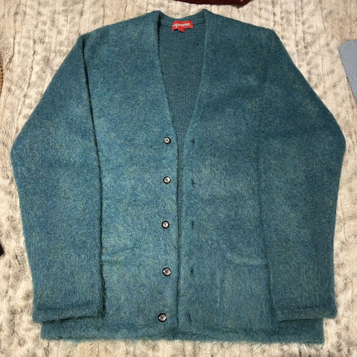 Supreme Supreme Mohair Cardigan Size US M / EU 48-50 / 2 - 2 Thumbnail