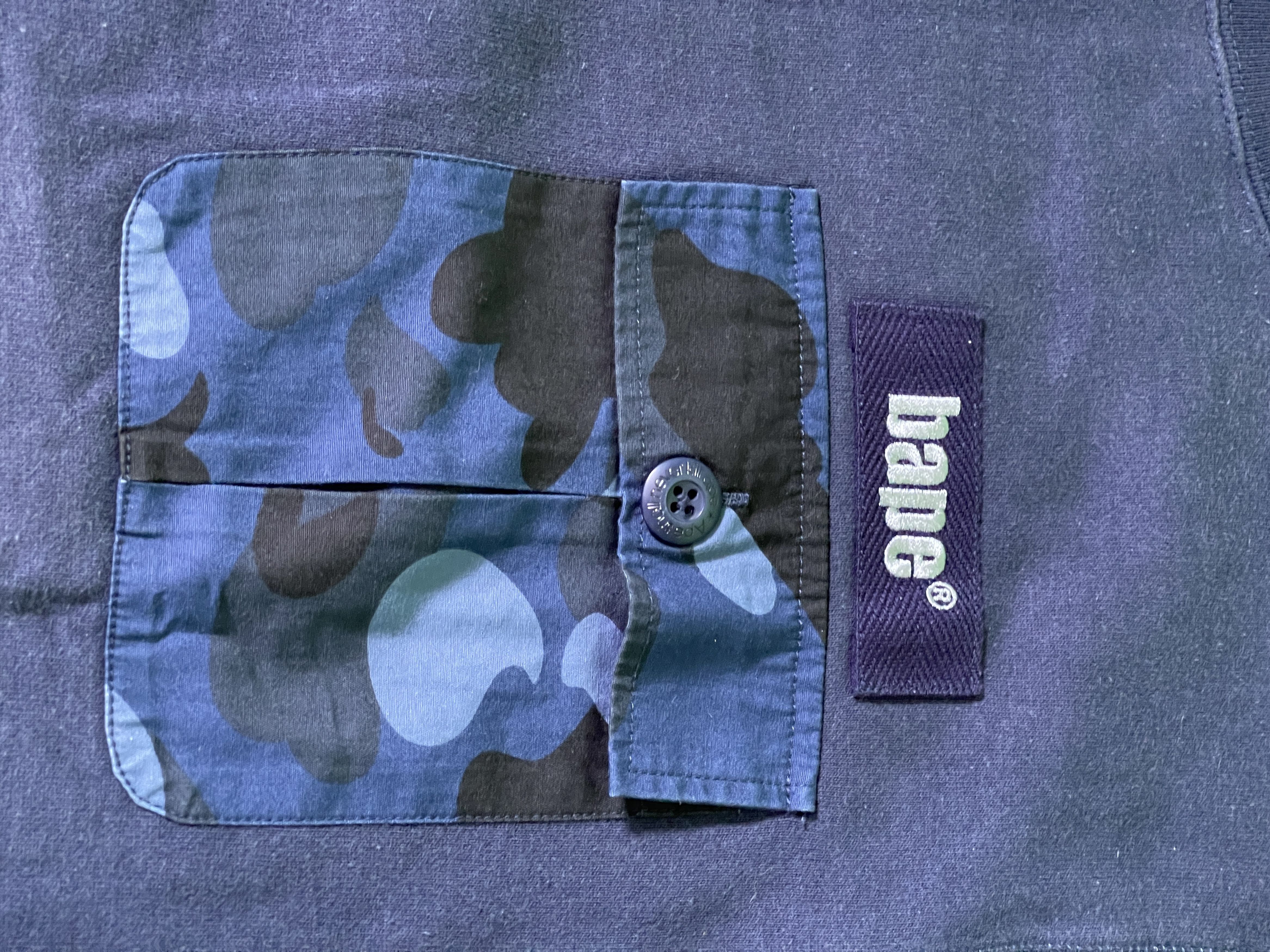 Bape Color Camo Pocket Crewneck Size US L / EU 52-54 / 3 - 3 Thumbnail