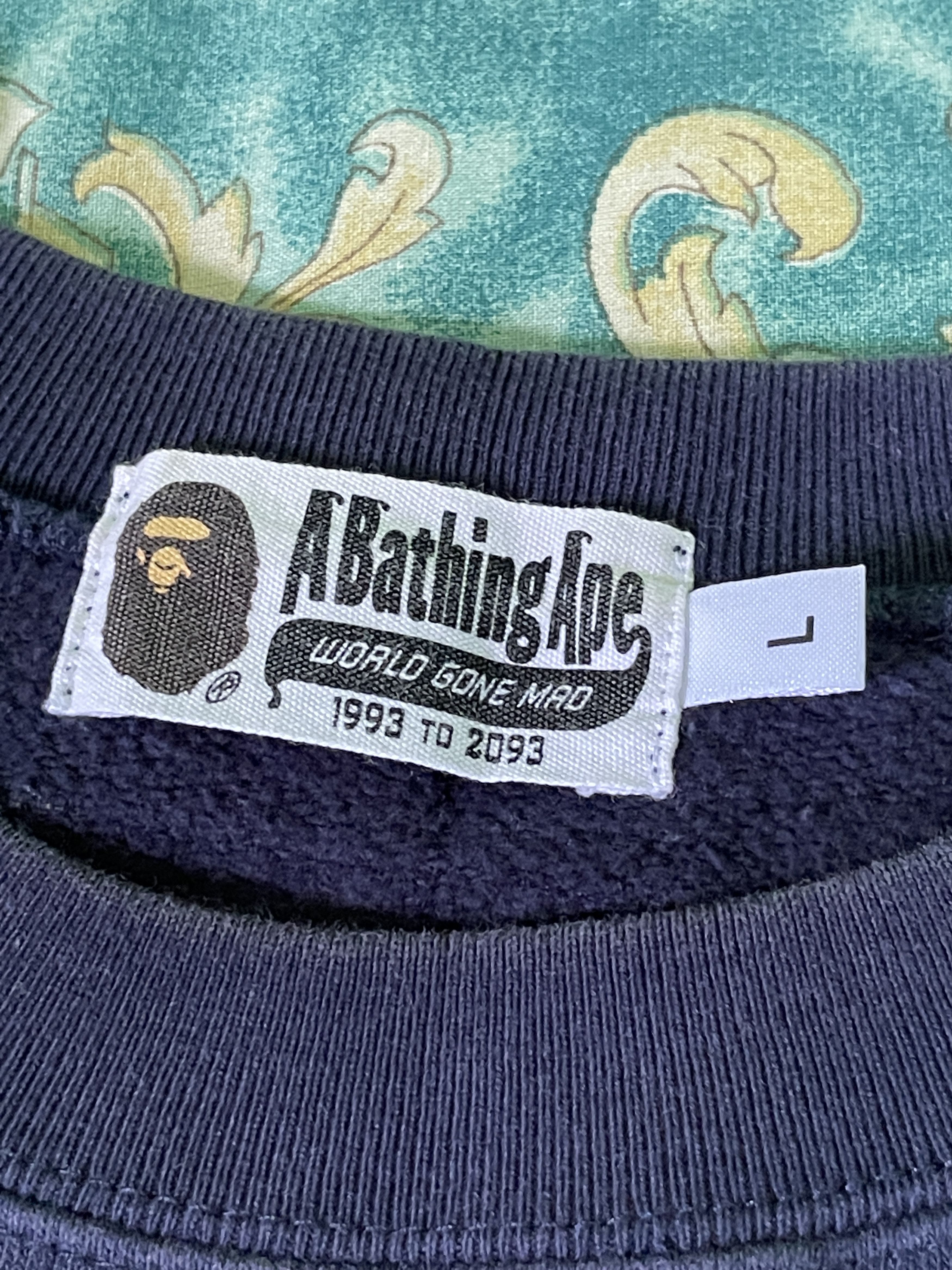 Bape Color Camo Pocket Crewneck Size US L / EU 52-54 / 3 - 11 Thumbnail