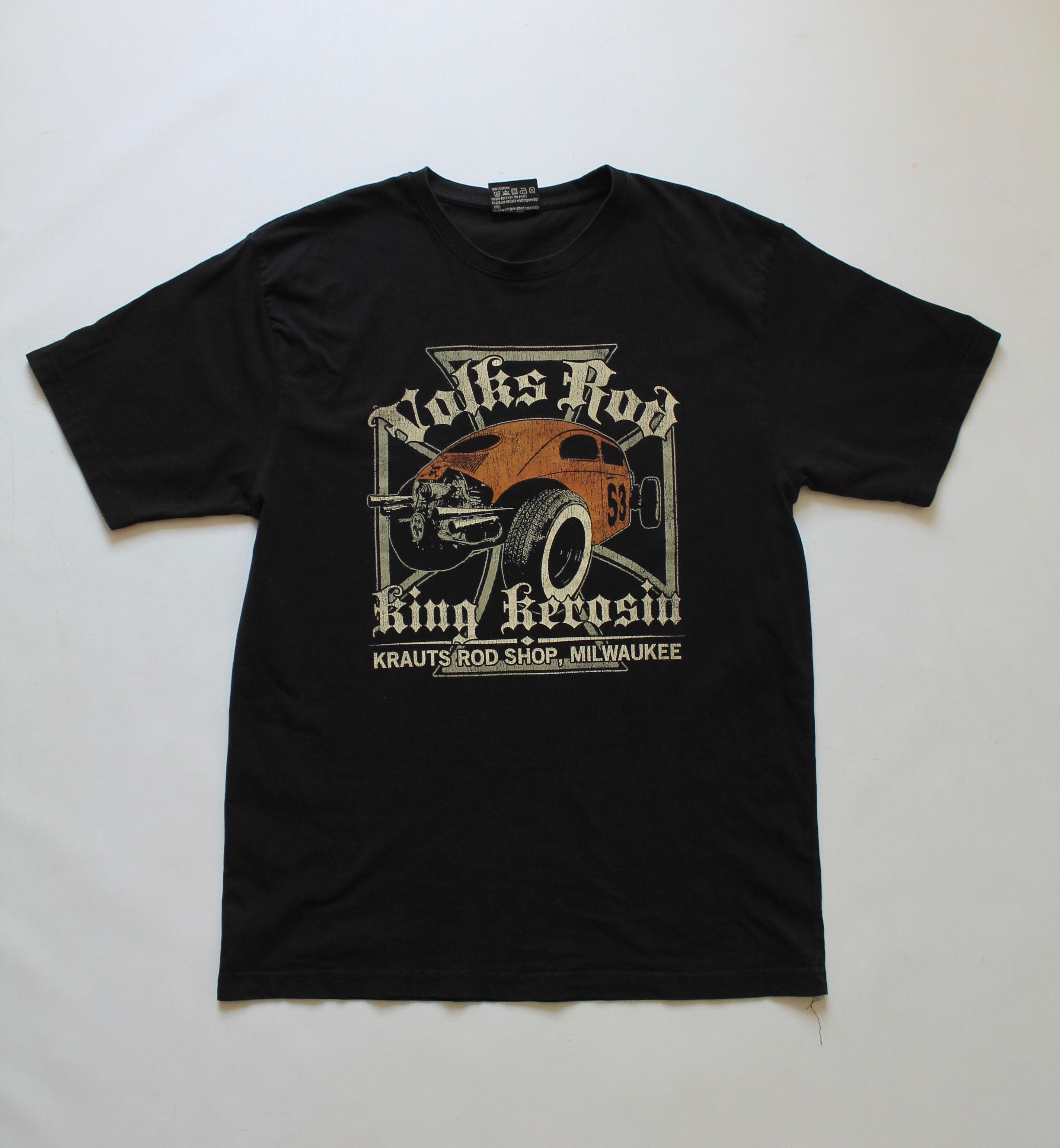 Vintage King Kerosin Volkswagen Vintage t shirt Faded tee Volksrod Size US L / EU 52-54 / 3 - 9 Thumbnail