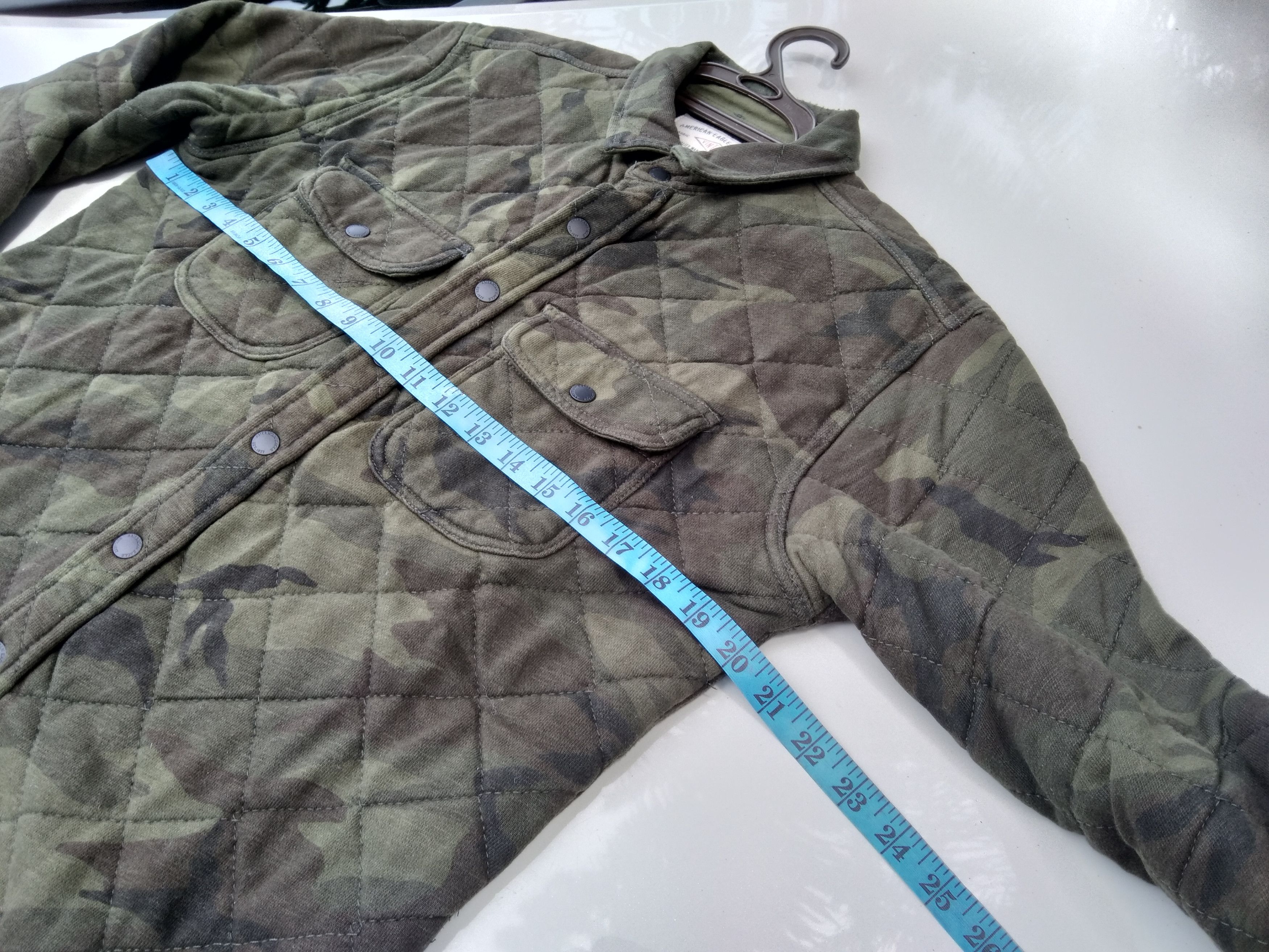 American Eagle Outfitters MEN'S CAMOUFLAGE QUILTED JACKET Size US S / EU 44-46 / 1 - 13 Thumbnail