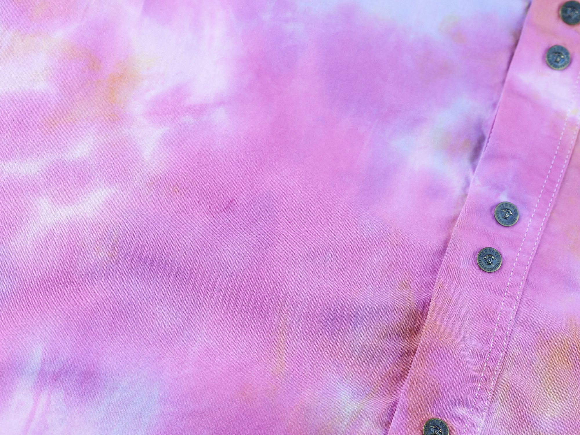 Versace Versace color dye custome shirt Size US XL / EU 56 / 4 - 9 Thumbnail