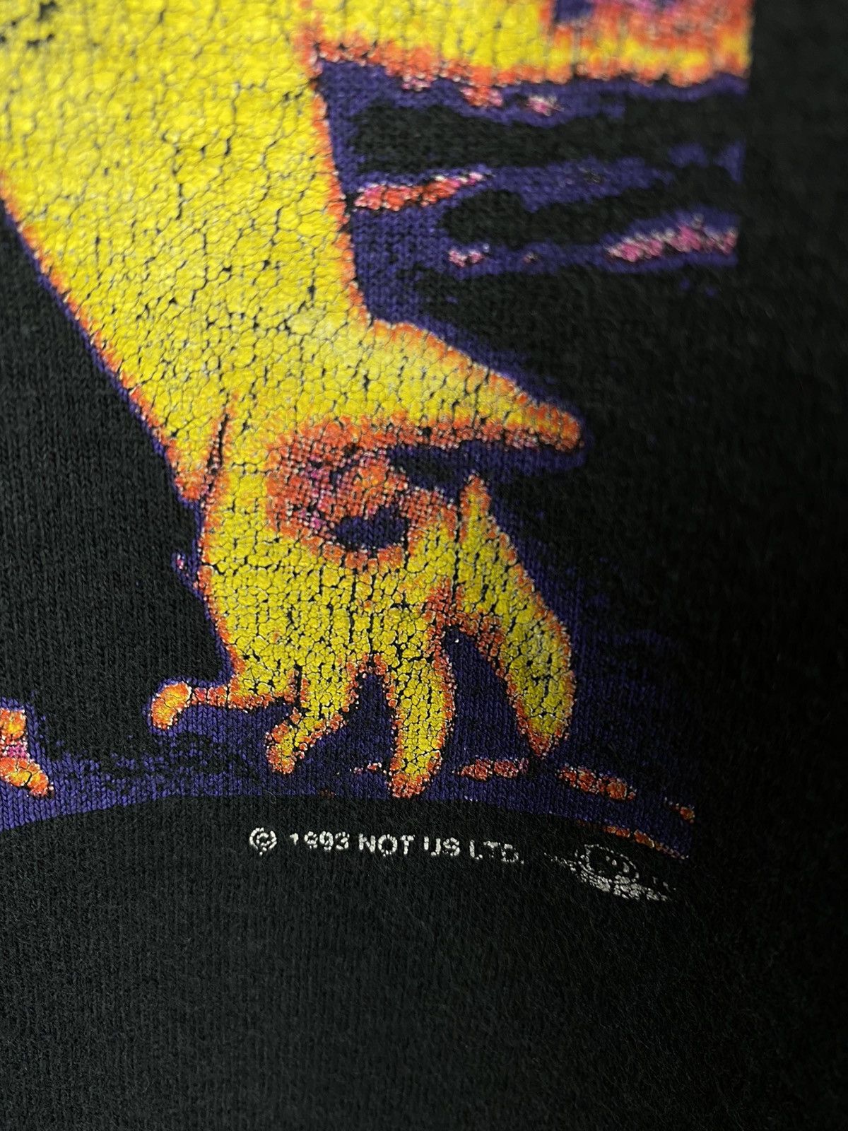 Band Tees U2 1993 T-shirt band tees vintage black size XL Size US XL / EU 56 / 4 - 4 Thumbnail