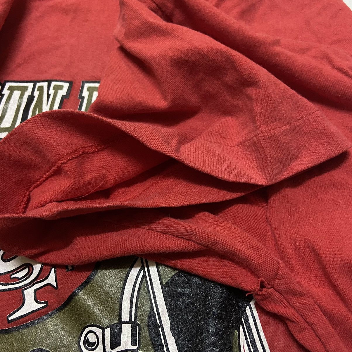 NFL Vintage 90s san francisco 49ers tshirt hoodie Size US L / EU 52-54 / 3 - 4 Thumbnail