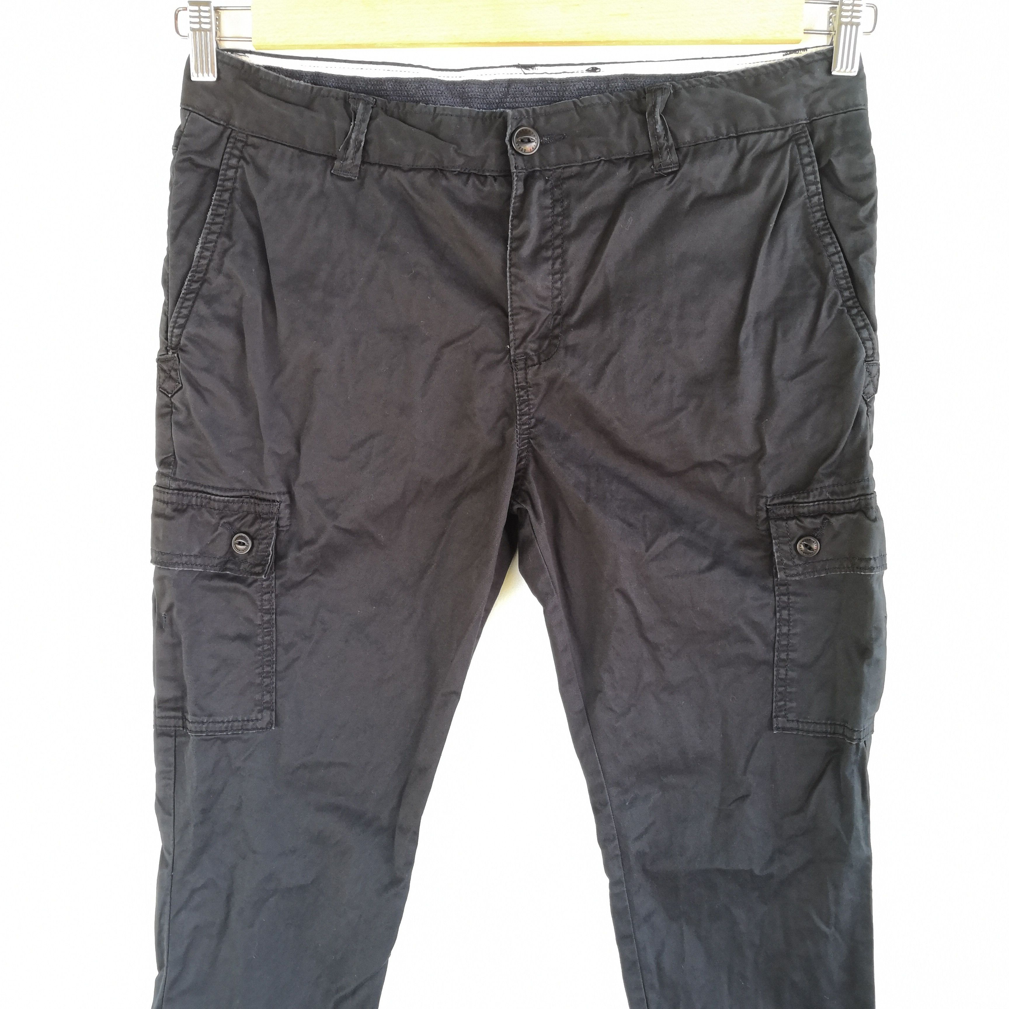 Japanese Brand × Vintage Japanese Cargo Pants Multi Pocket Tactical Cargo Trousers Size US 32 / EU 48 - 4 Thumbnail