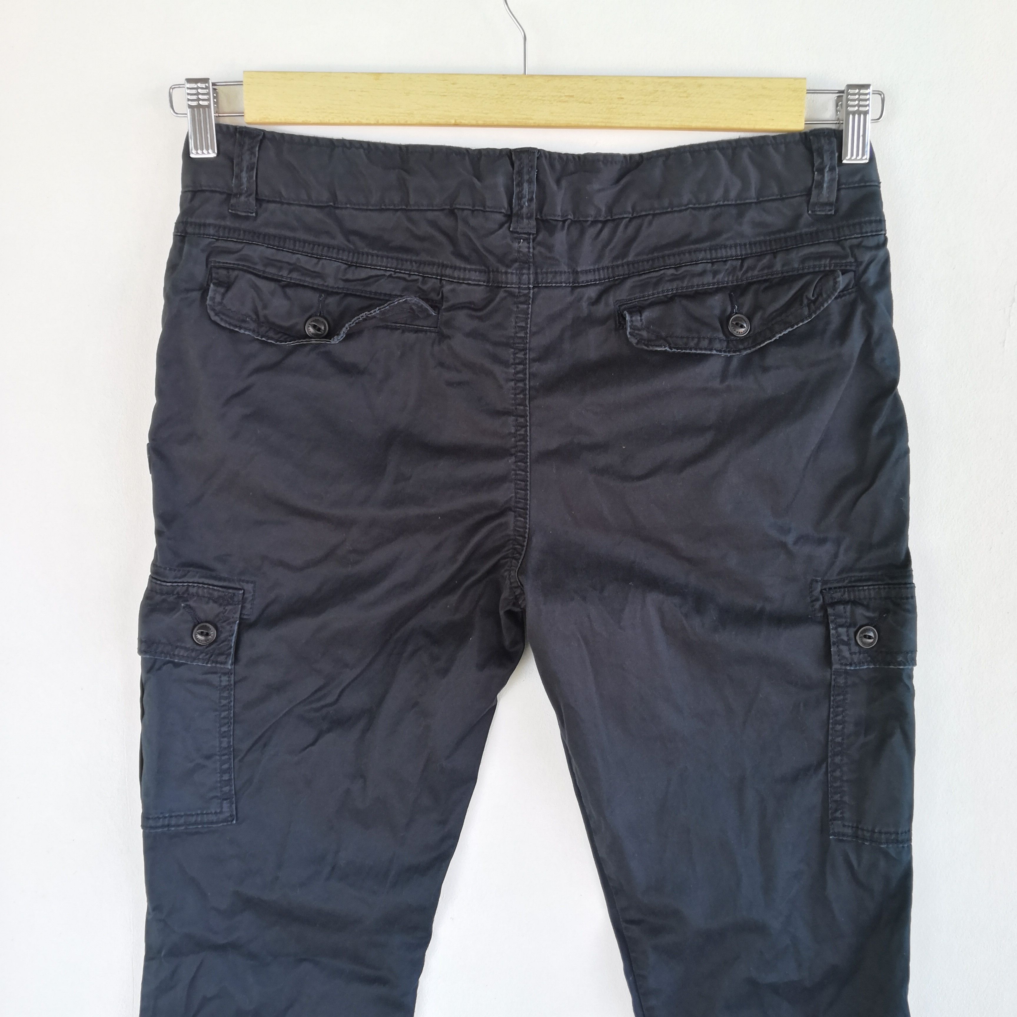 Japanese Brand × Vintage Japanese Cargo Pants Multi Pocket Tactical Cargo Trousers Size US 32 / EU 48 - 6 Thumbnail