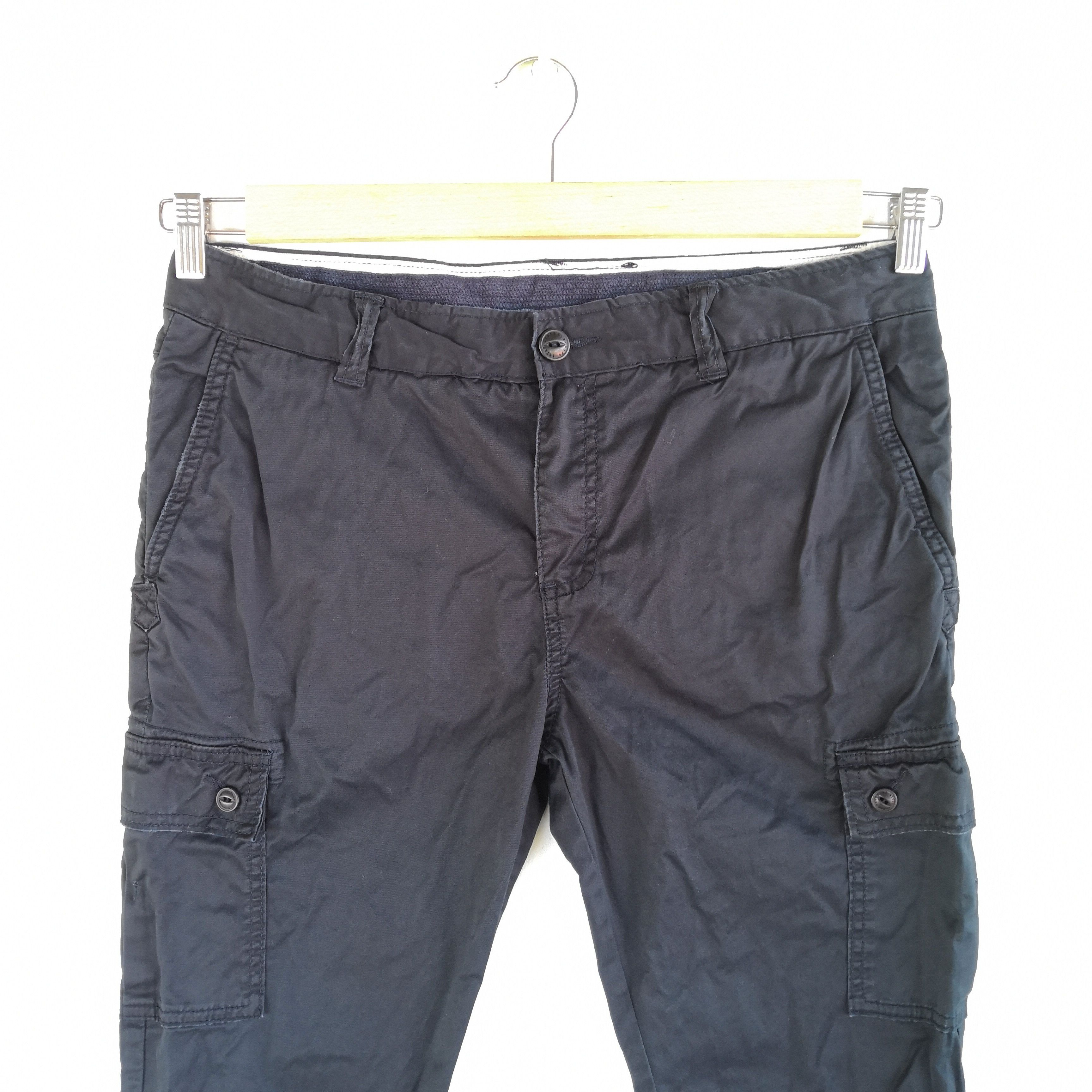 Japanese Brand × Vintage Japanese Cargo Pants Multi Pocket Tactical Cargo Trousers Size US 32 / EU 48 - 3 Thumbnail