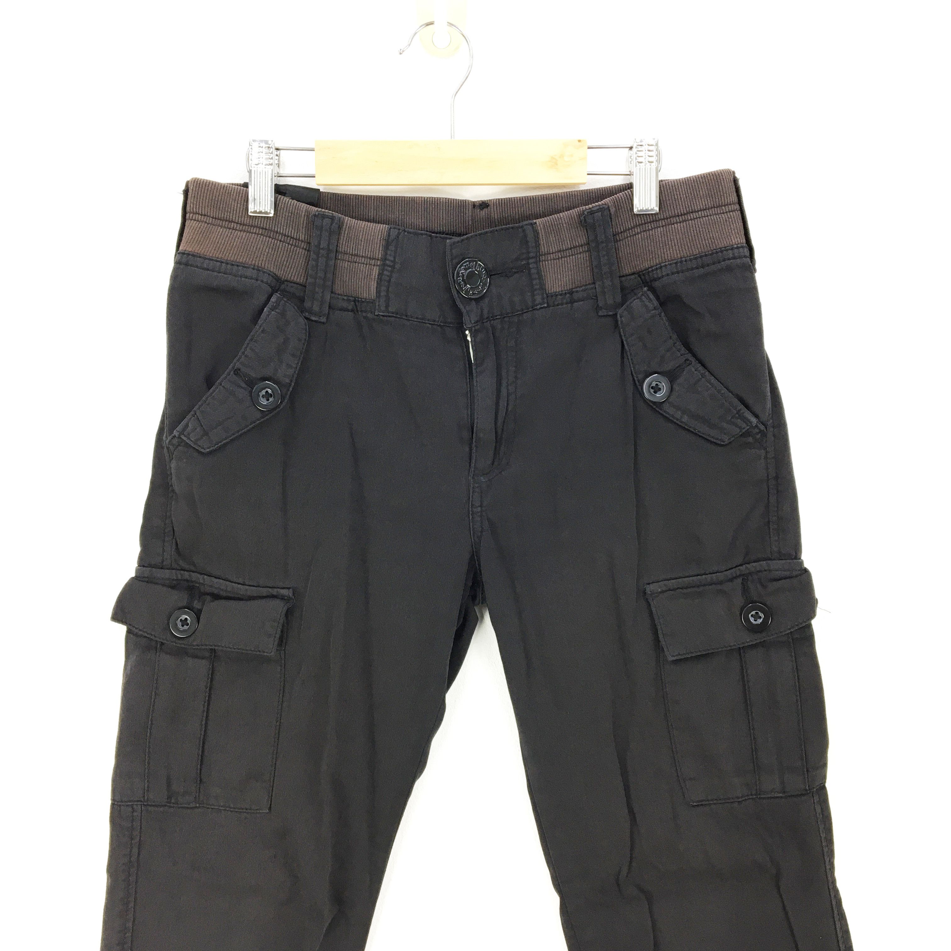 Japanese Brand × Vintage Japanese Cargo Pants Multi Pocket Jogger Cargo Trousers Size US 30 / EU 46 - 4 Thumbnail