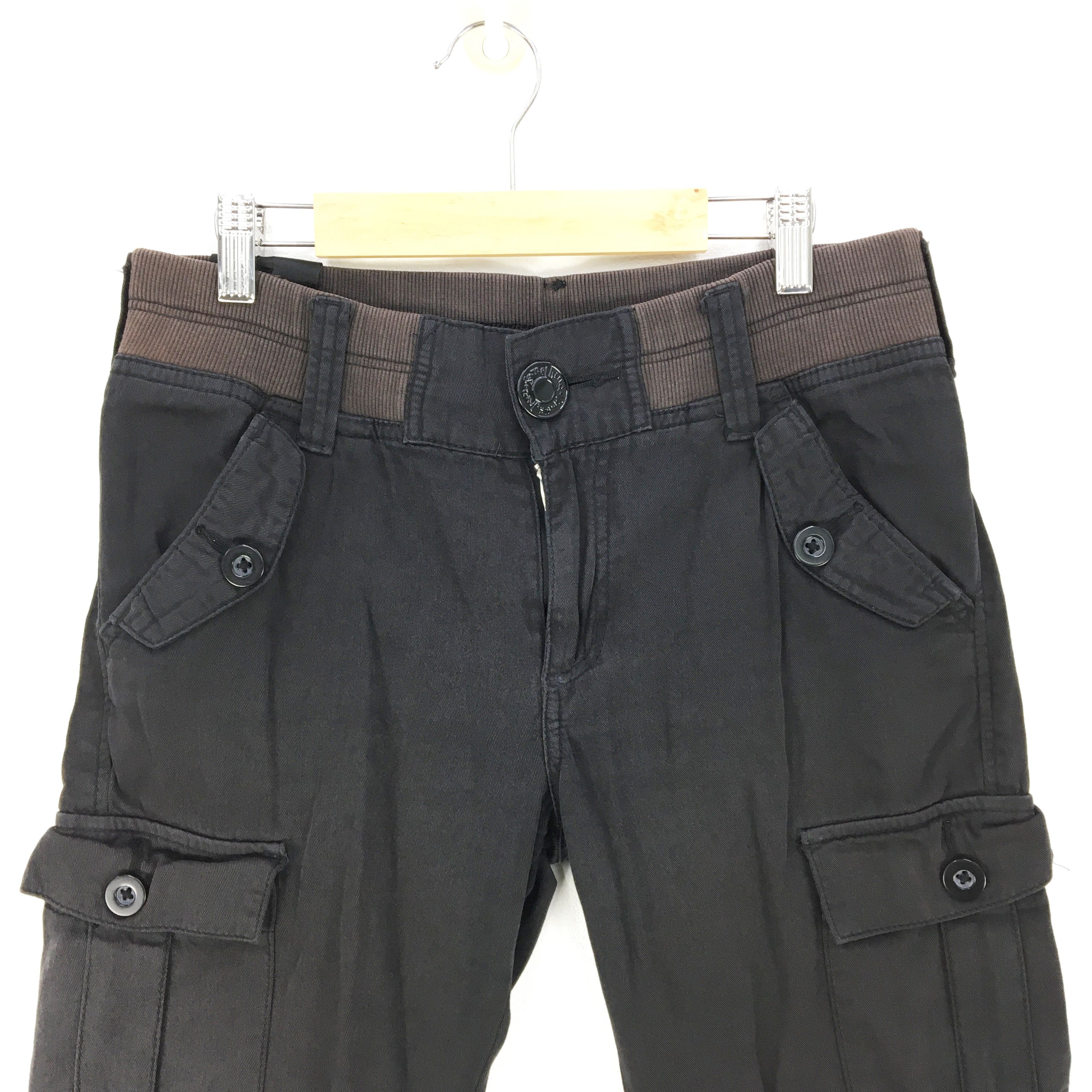 Japanese Brand × Vintage Japanese Cargo Pants Multi Pocket Jogger Cargo Trousers Size US 30 / EU 46 - 3 Thumbnail