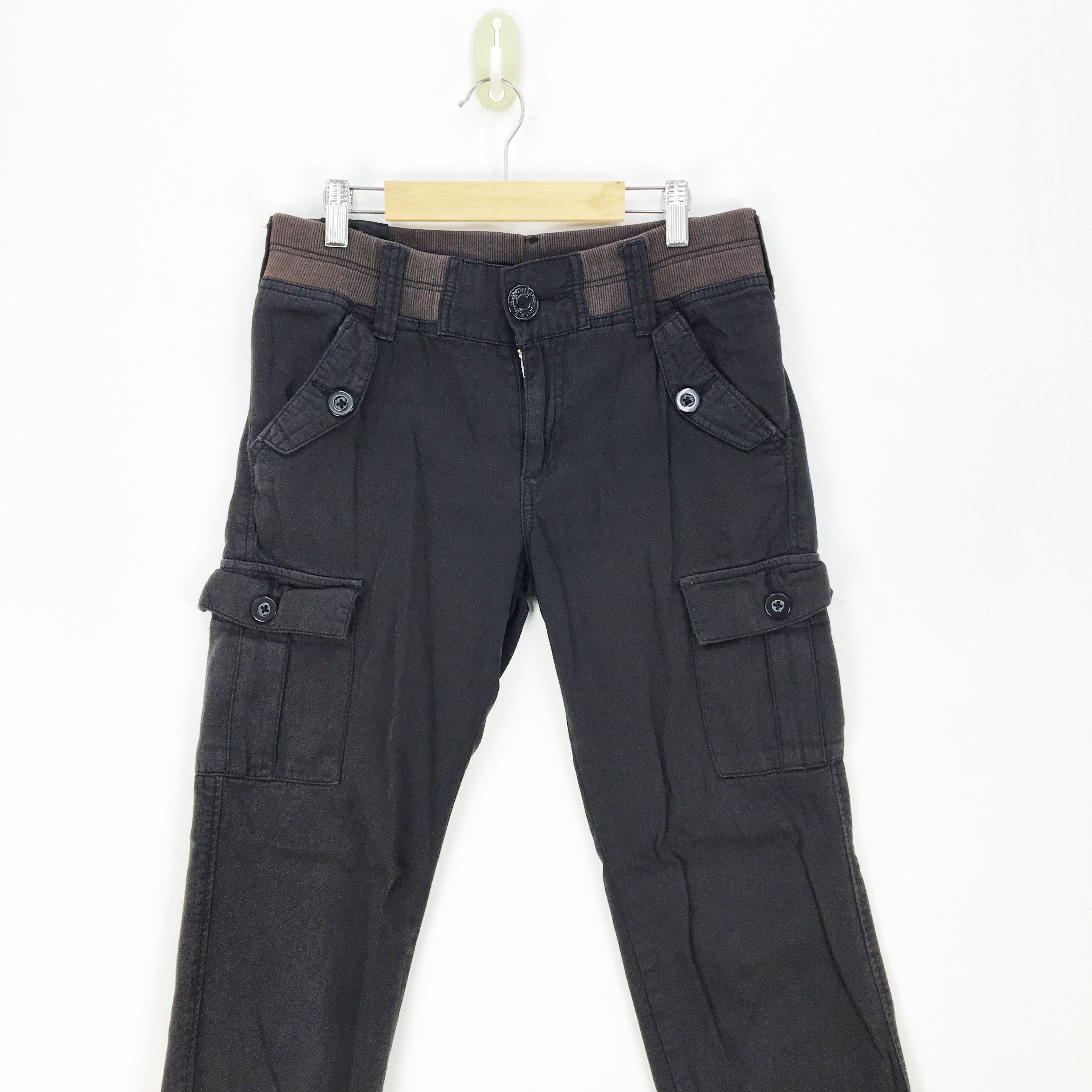 Japanese Brand × Vintage Japanese Cargo Pants Multi Pocket Jogger Cargo Trousers Size US 30 / EU 46 - 5 Thumbnail