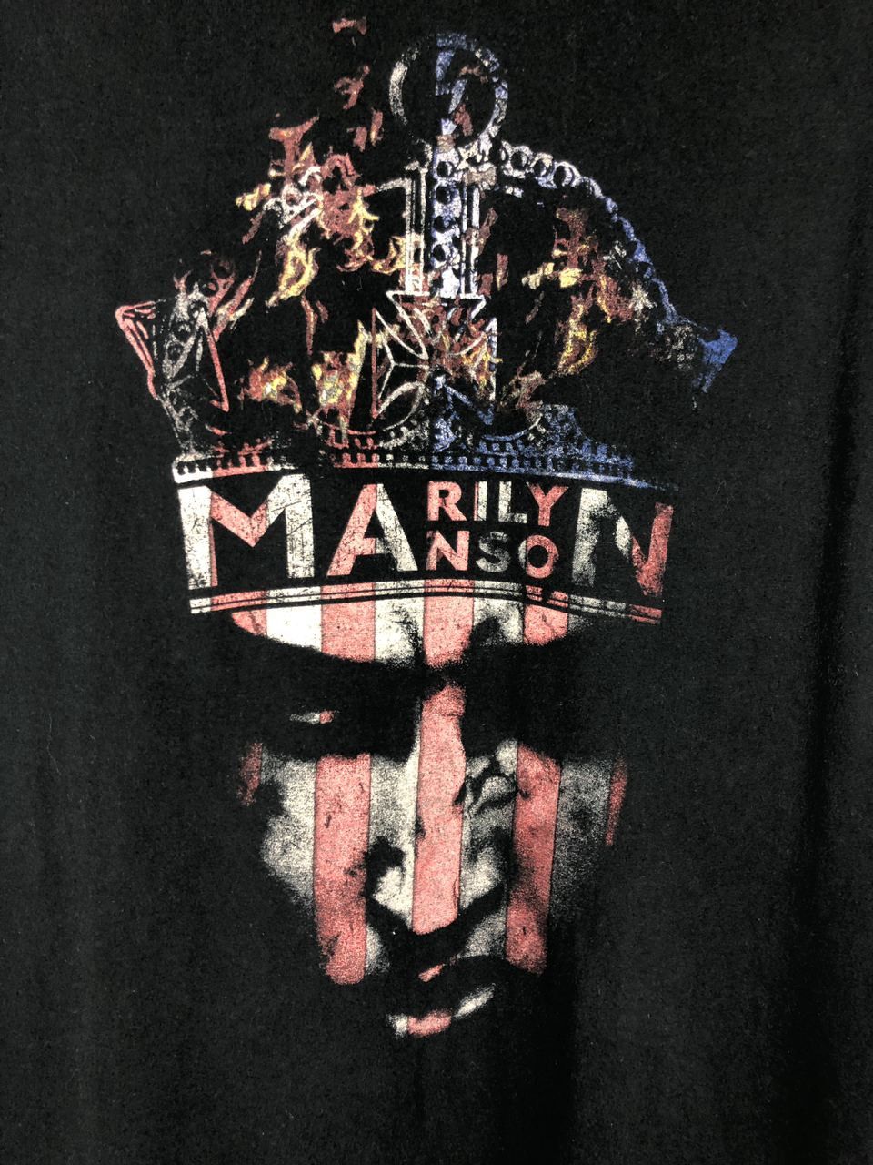 Marilyn Manson Marilyn Manson vintage 2014 T-shirts big logo size XL Size US XL / EU 56 / 4 - 2 Thumbnail