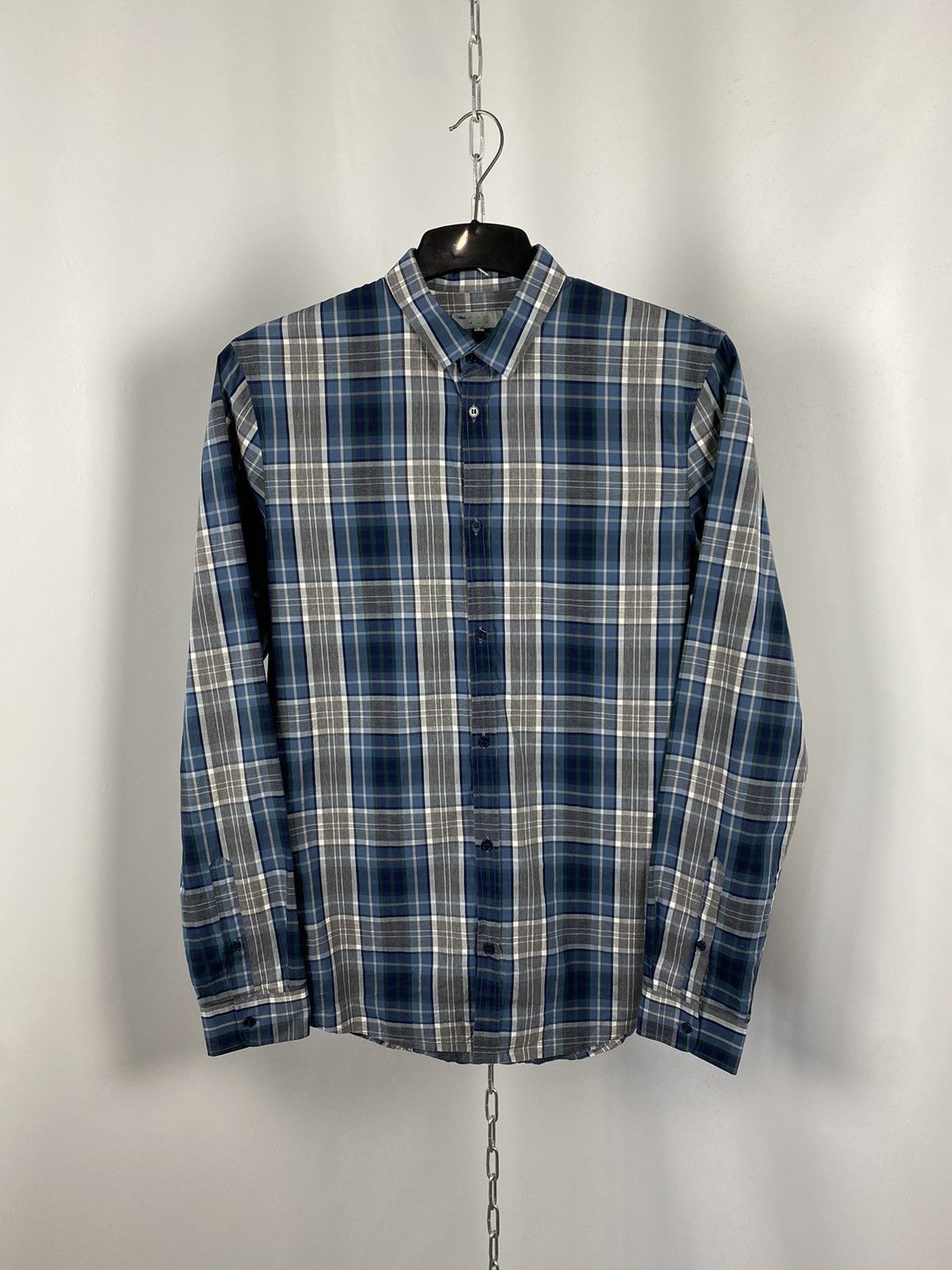 Cos Cos shirt long sleeve blue gray streetwear size S Size US S / EU 44-46 / 1 - 1 Thumbnail
