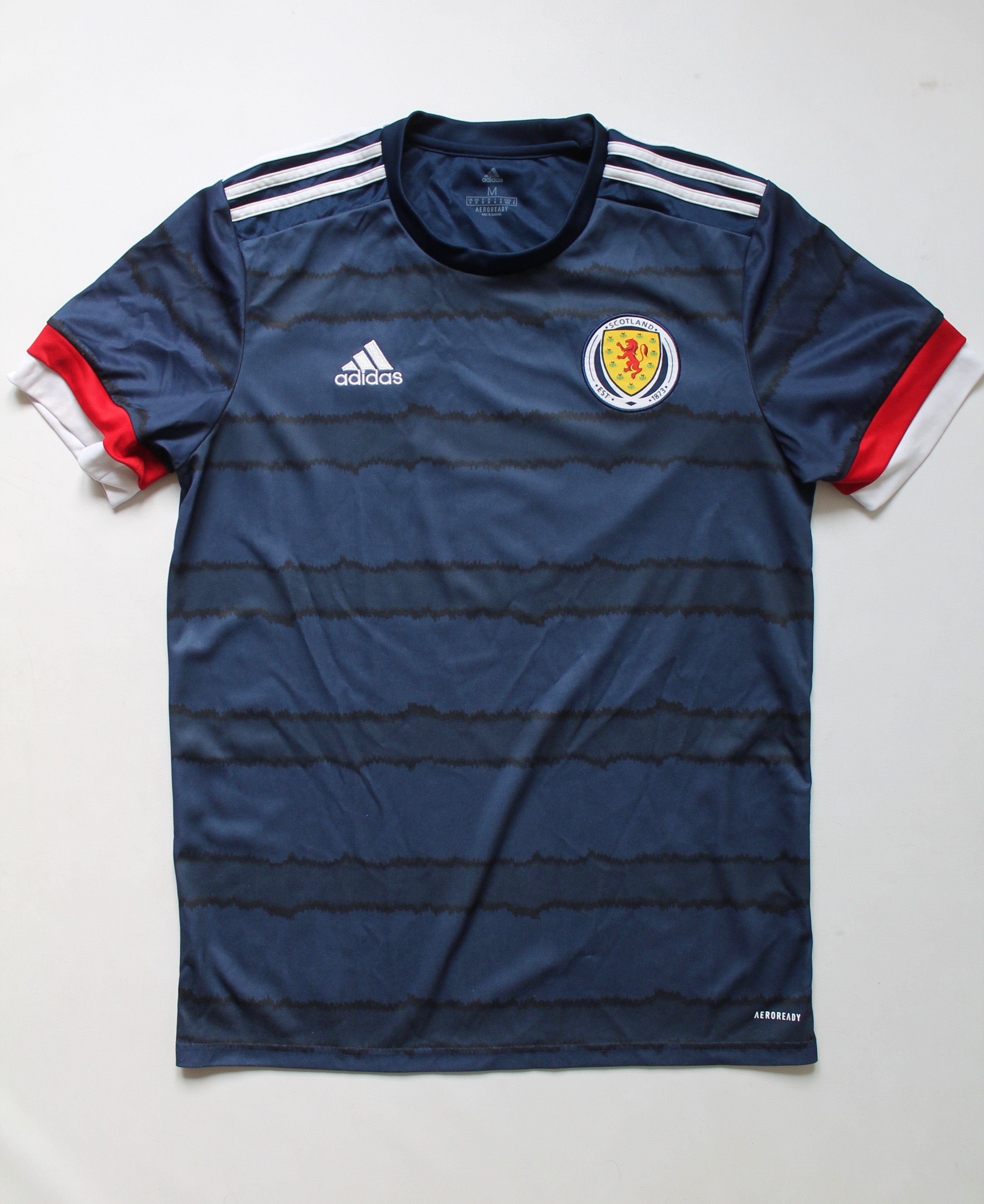 Adidas 2020 / 2021 Scotland Adidas Home Jersey National Team Size US M / EU 48-50 / 2 - 7 Thumbnail