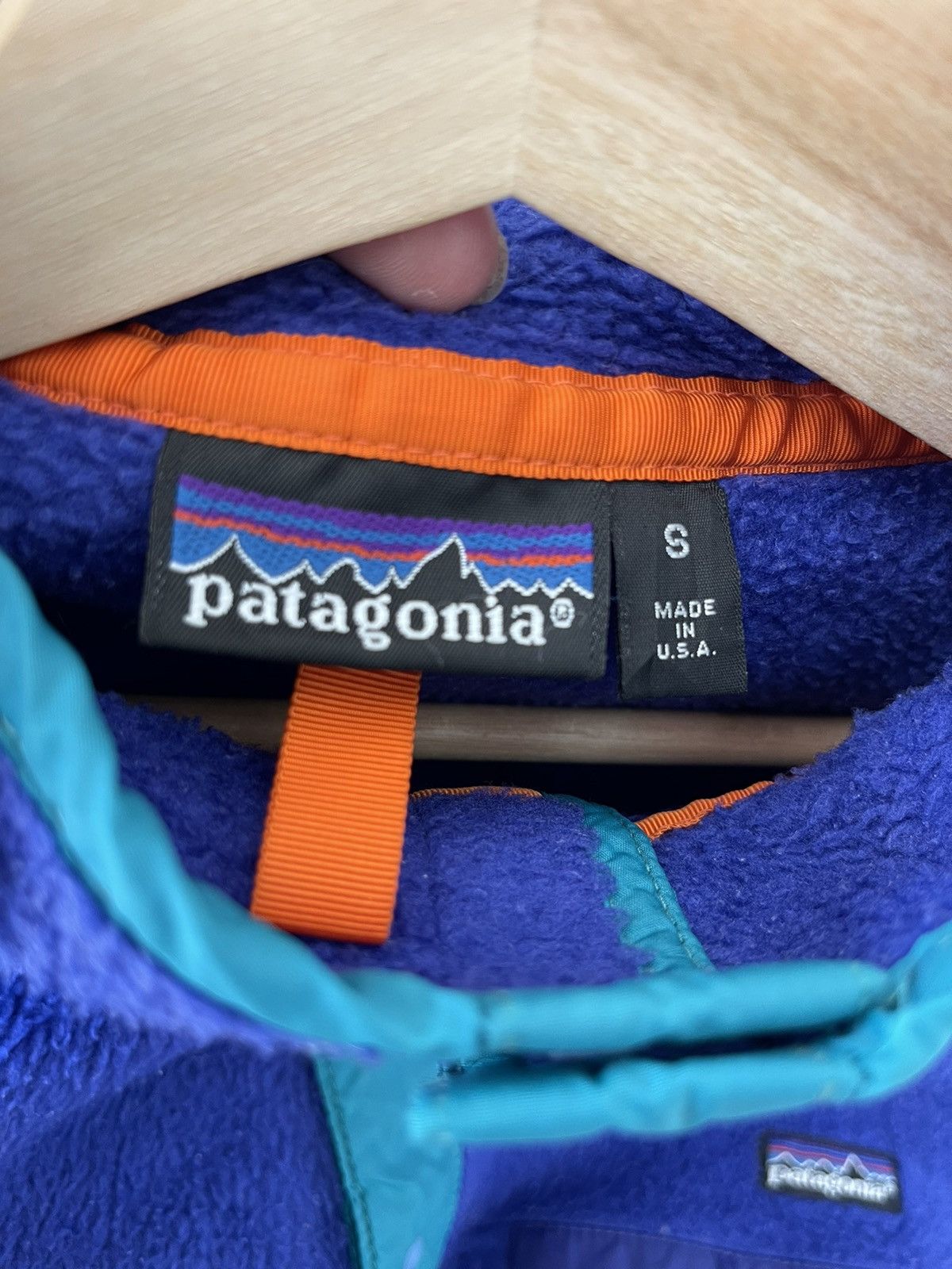Patagonia × Vintage 🔥🚀OFFER NOW 24Hours❌Nice Patagonia Fleece Made in USA Size US S / EU 44-46 / 1 - 3 Thumbnail