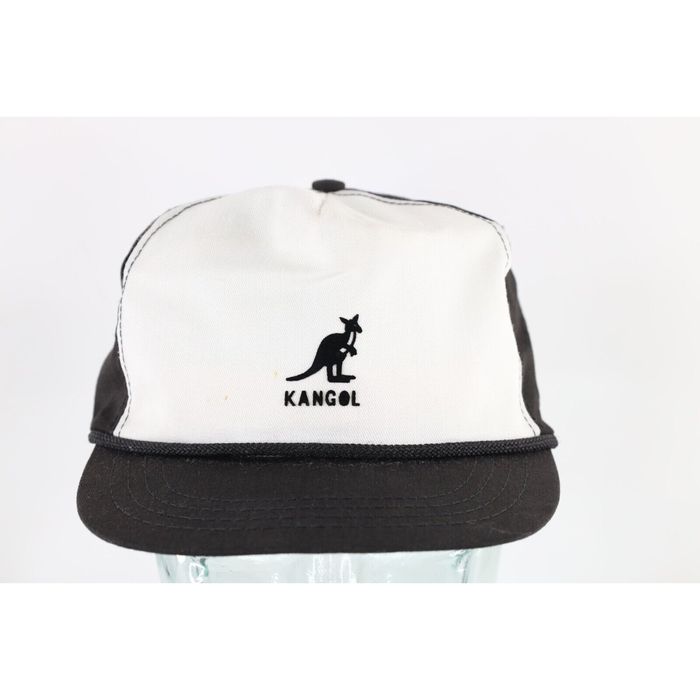 Casquette Strapback Vintage Années 80 Hubbard Hi Weigh - Velours Côtelé (corduroy) Et Cuir, Taille 7 1/8