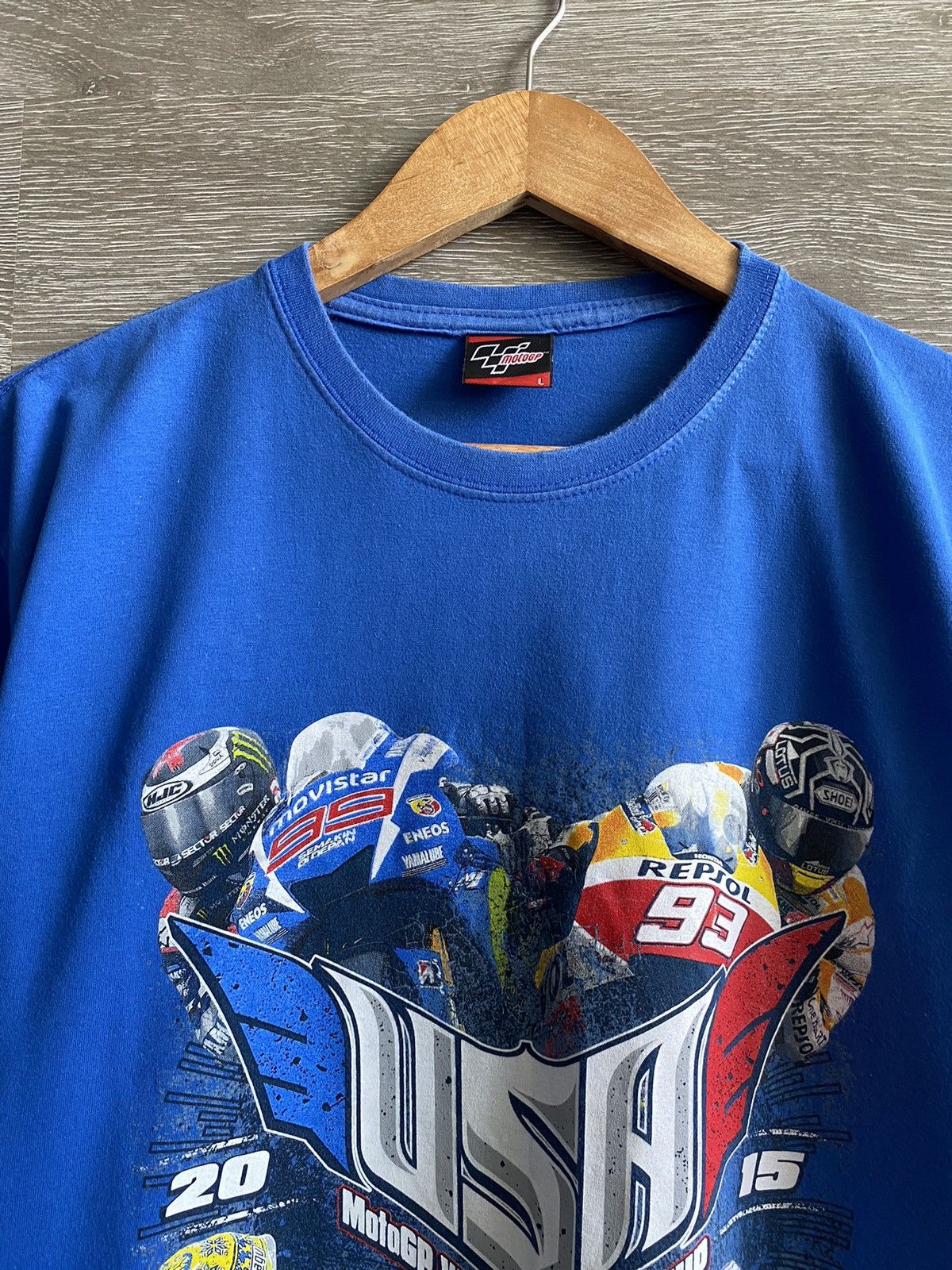 Formula 1 MOTOGP World Championship 2015 T Shirt Size US L / EU 52-54 / 3 - 4 Thumbnail