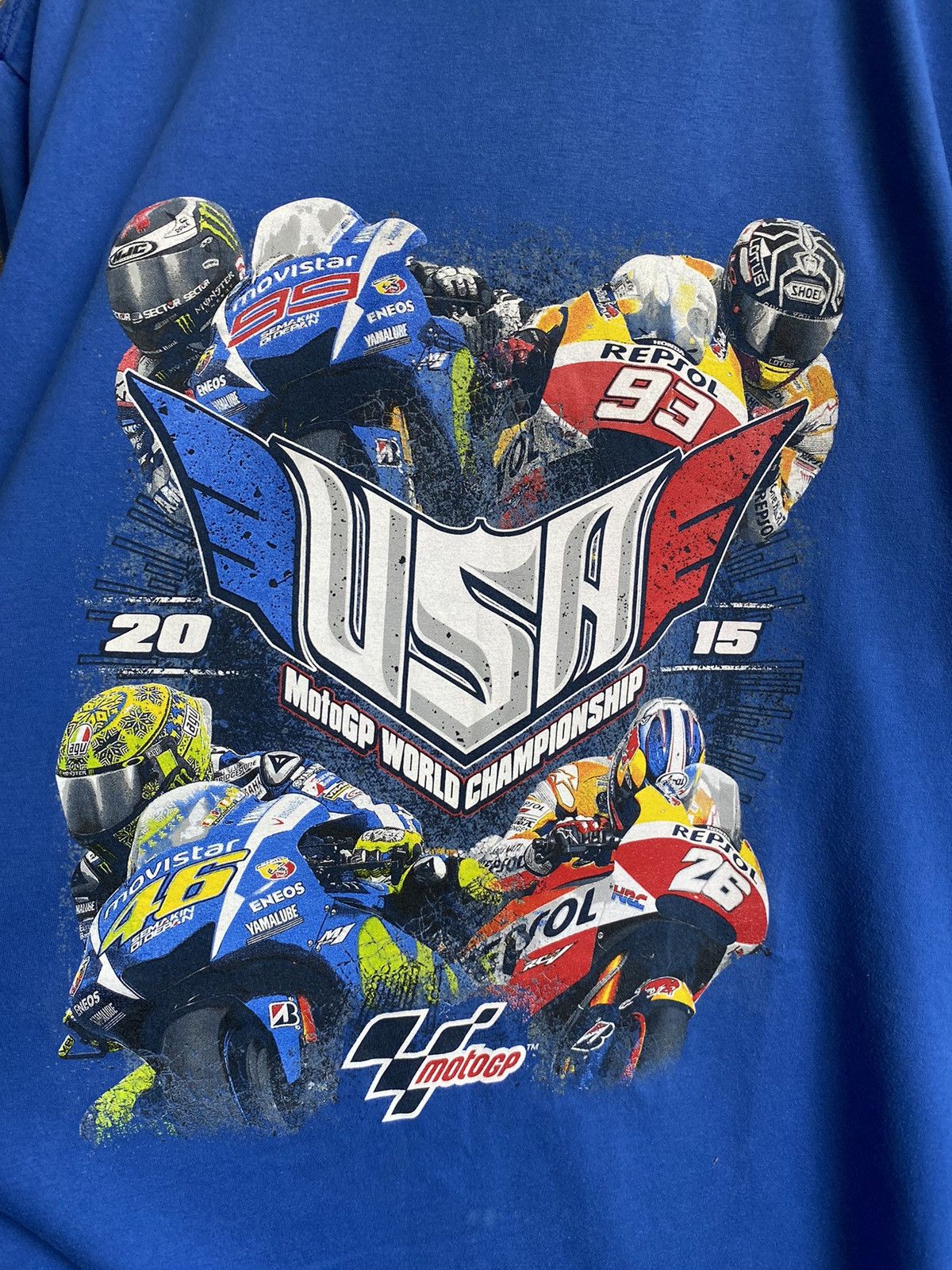 Formula 1 MOTOGP World Championship 2015 T Shirt Size US L / EU 52-54 / 3 - 3 Thumbnail