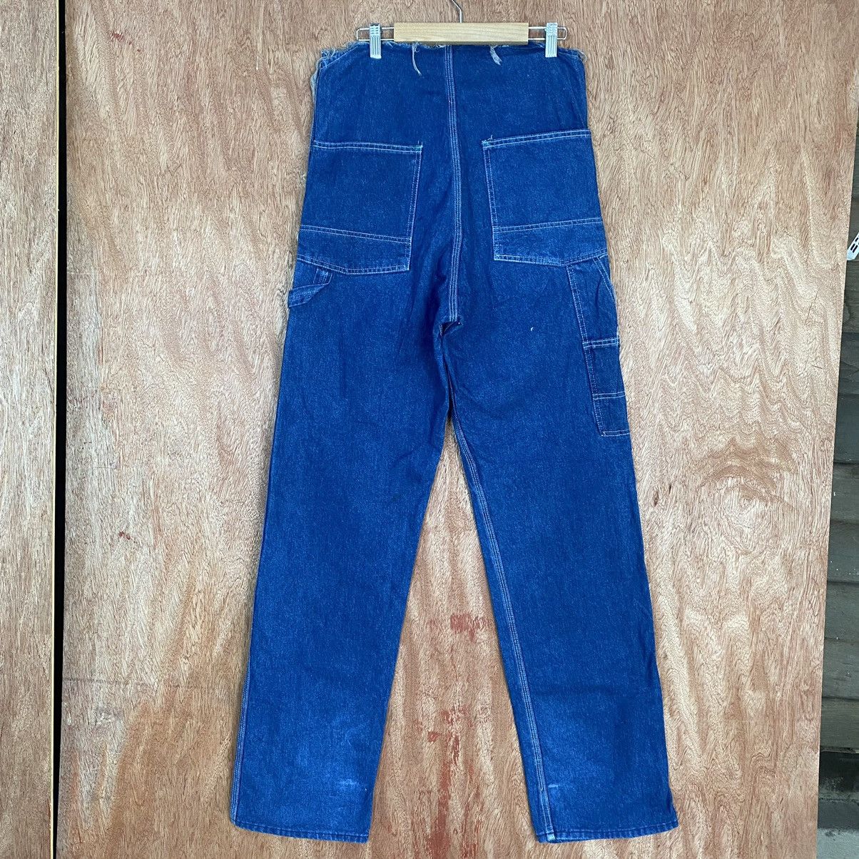 Oshkosh OshKosh distressed Denim painter half overall Pants #c801 Size US 30 / EU 46 - 9 Thumbnail