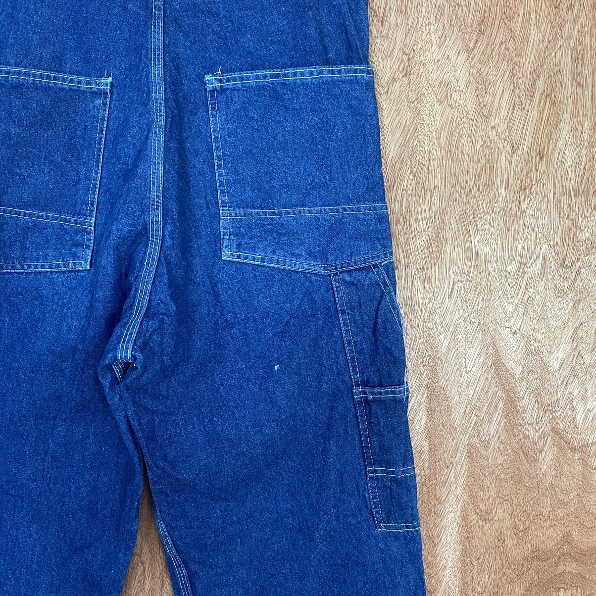 Oshkosh OshKosh distressed Denim painter half overall Pants #c801 Size US 30 / EU 46 - 12 Thumbnail