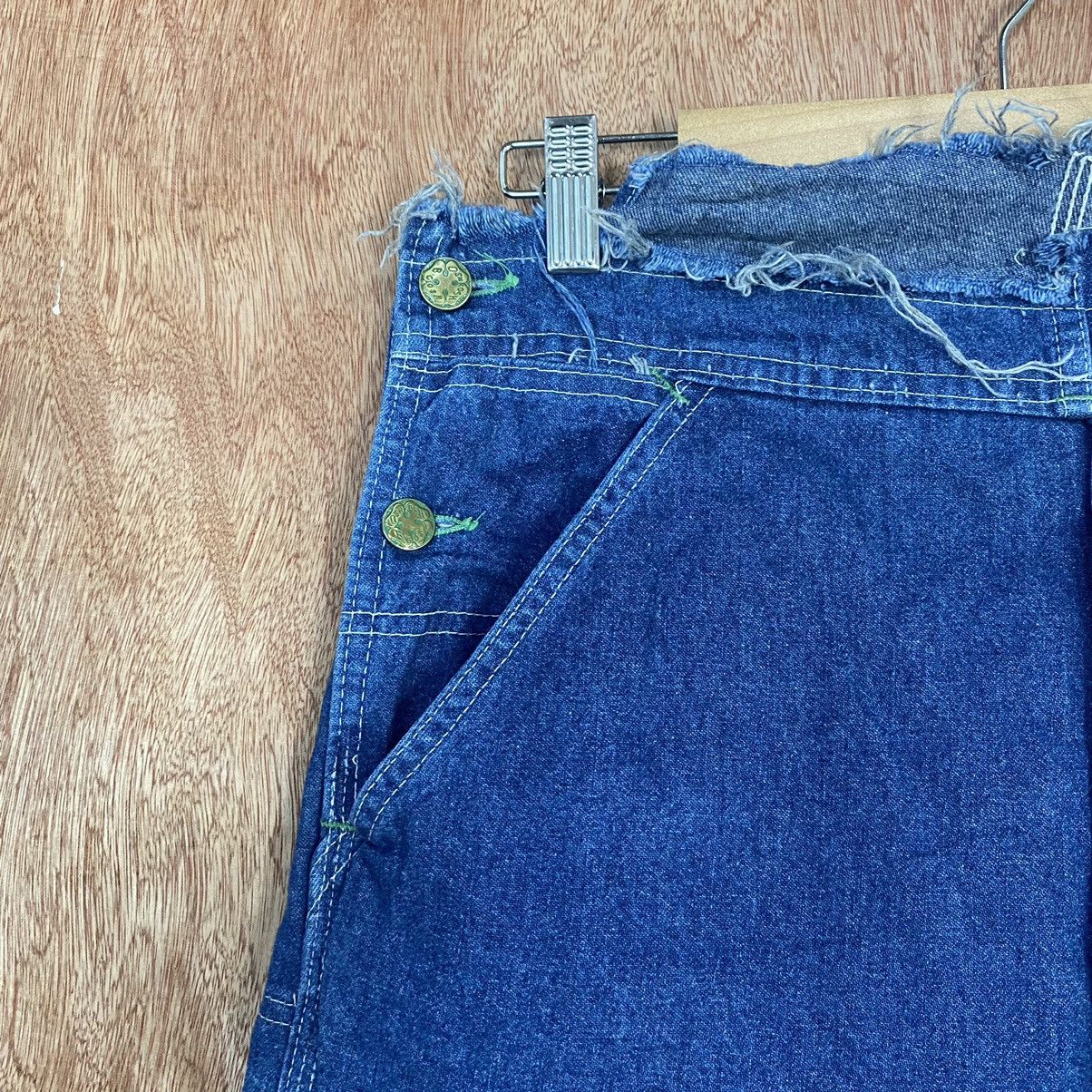 Oshkosh OshKosh distressed Denim painter half overall Pants #c801 Size US 30 / EU 46 - 6 Thumbnail