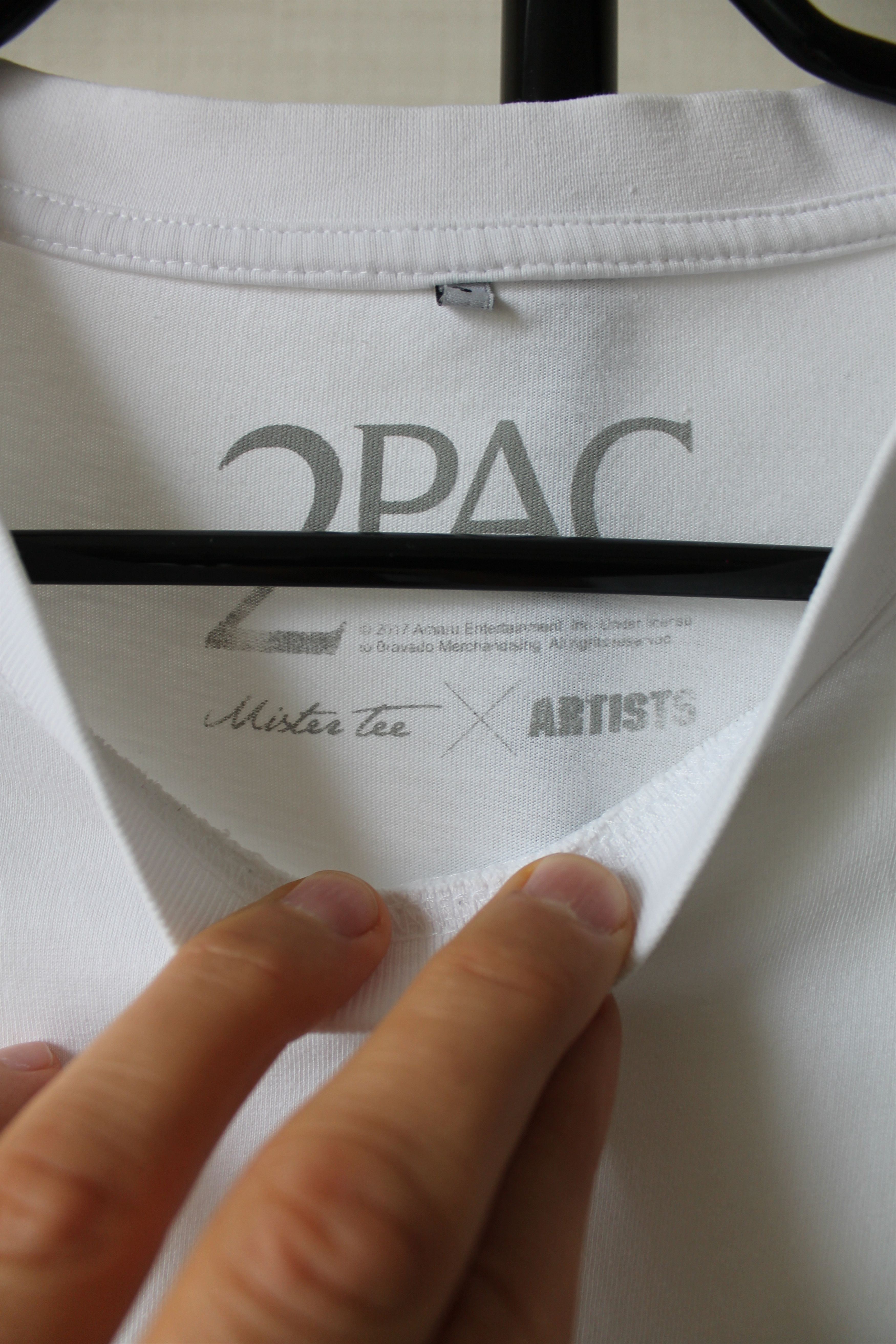 Rap Tees 2PAC Tupac Mister Tee x Artists RAP t -shirt Size US S / EU 44-46 / 1 - 4 Thumbnail