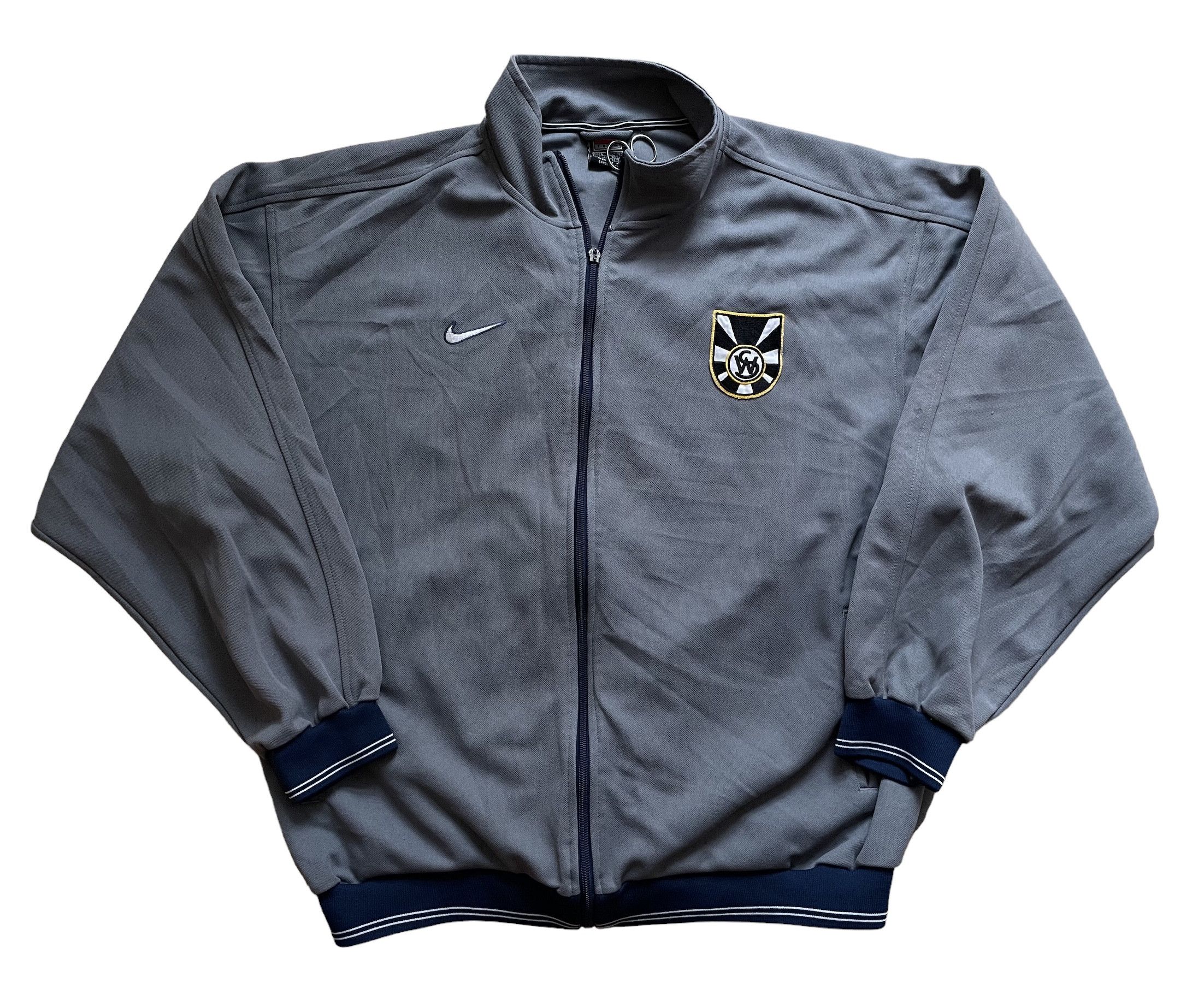 Nike × Vintage Vintage south west Nike jacket Rare Sweatshirt Football Size US L / EU 52-54 / 3 - 1 Thumbnail