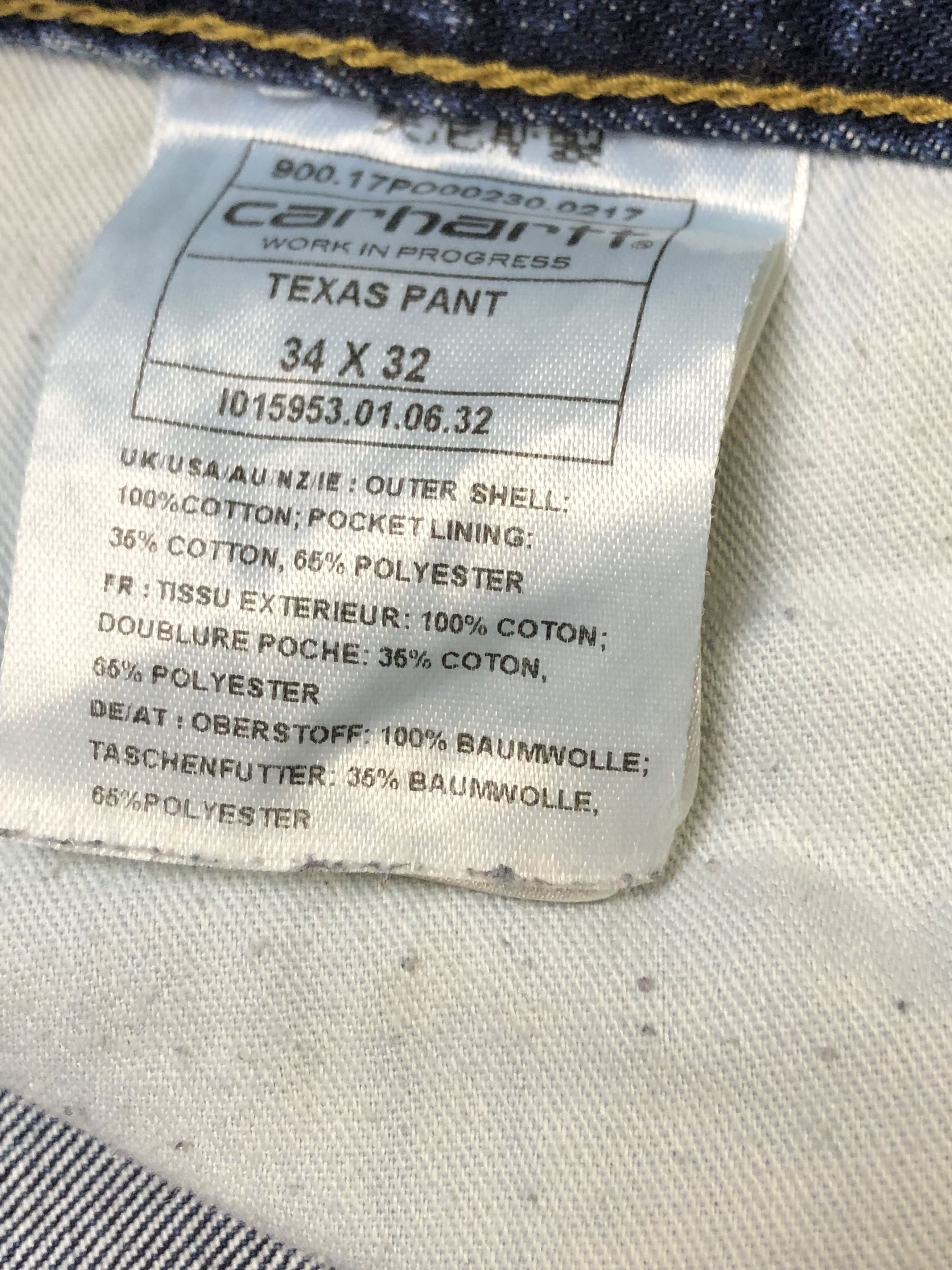 Carhartt × Vintage Carhartt Jeans Men’s Size 34x32 Pants Y2K Drill Rare Hype Size US 32 / EU 48 - 4 Thumbnail