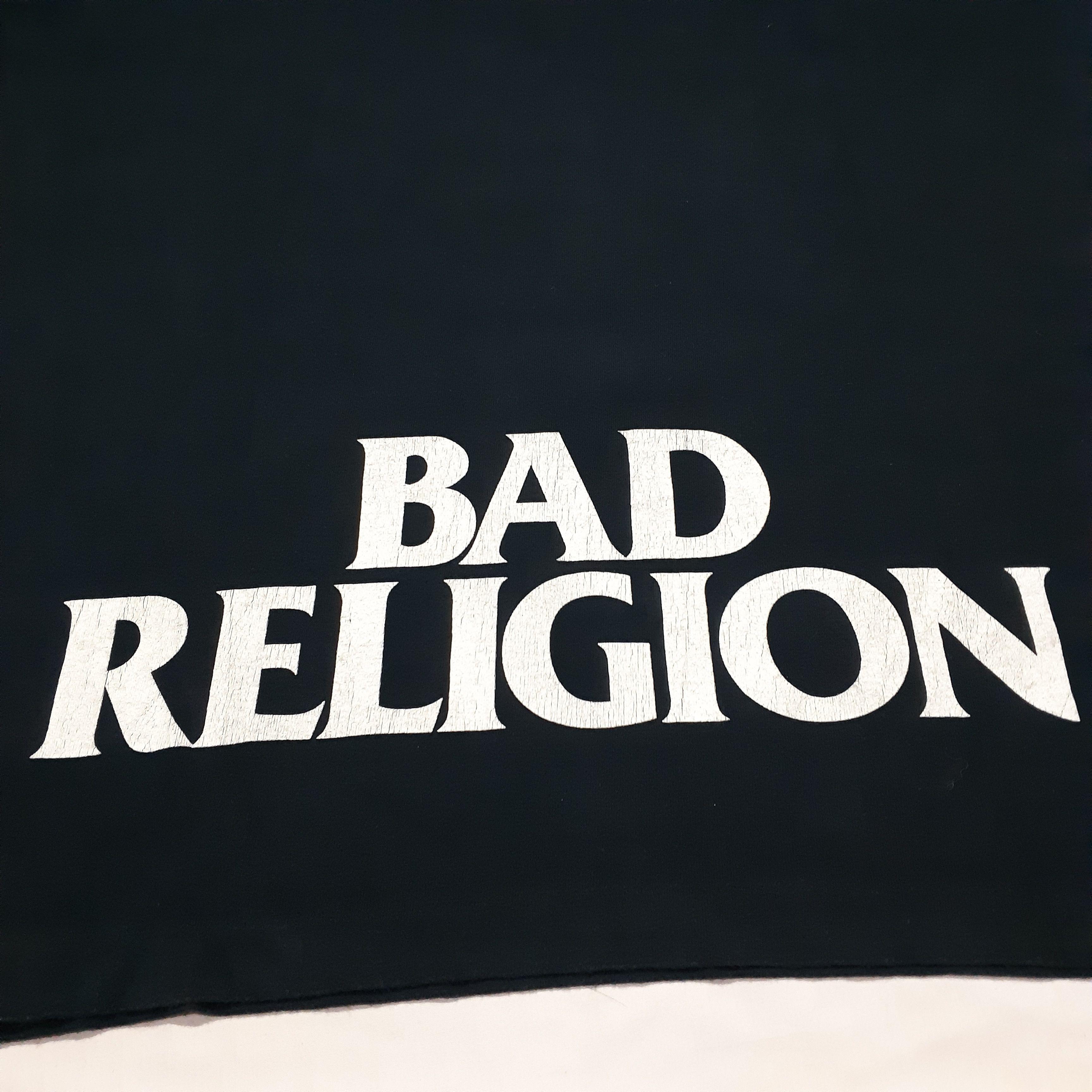 Band Tees × Vintage (Giant) Vintage 90s Bad Religion T Shirt 1994 Size XL Size US XL / EU 56 / 4 - 8 Thumbnail