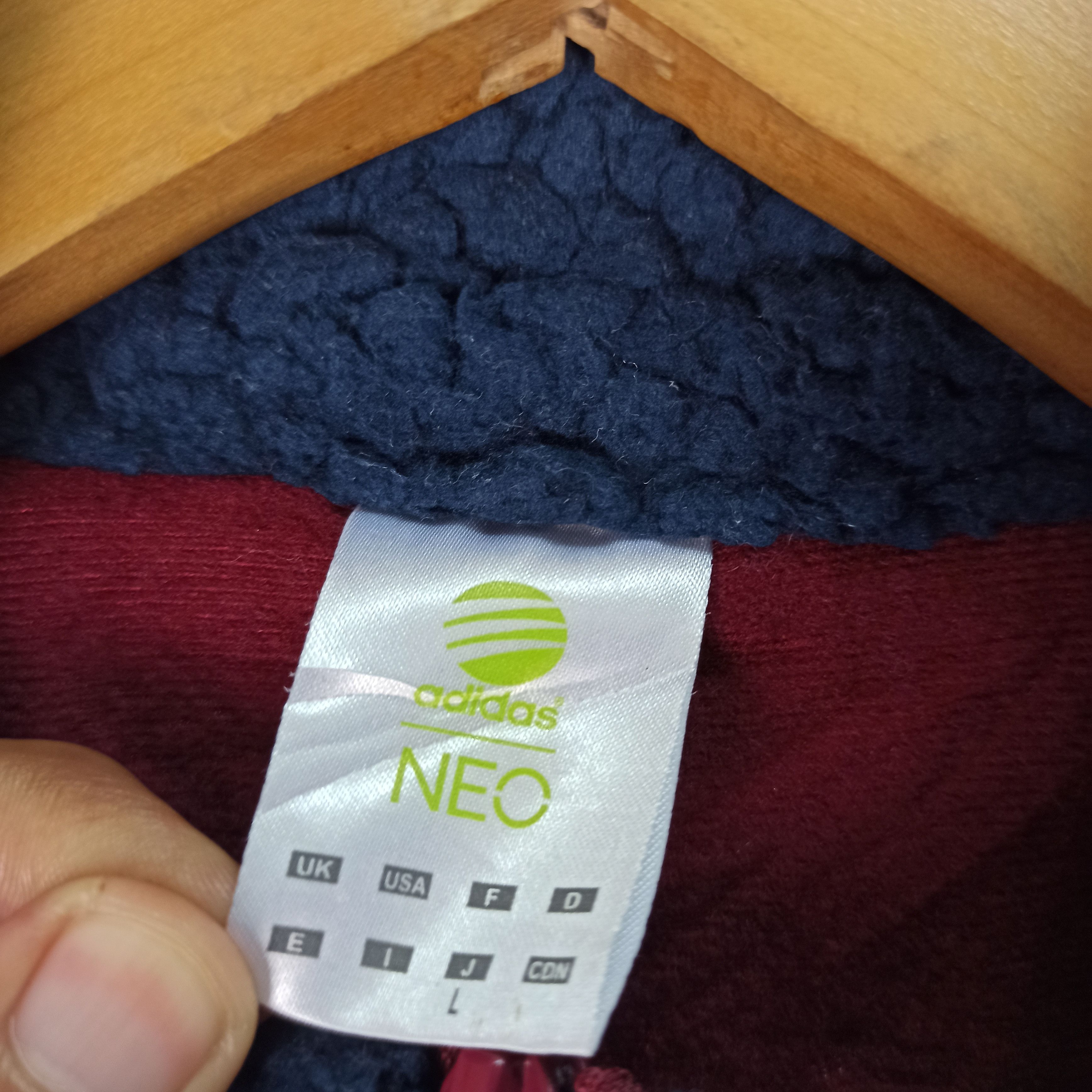 Adidas Adidas Neo Fleece jacket Size US M / EU 48-50 / 2 - 6 Thumbnail