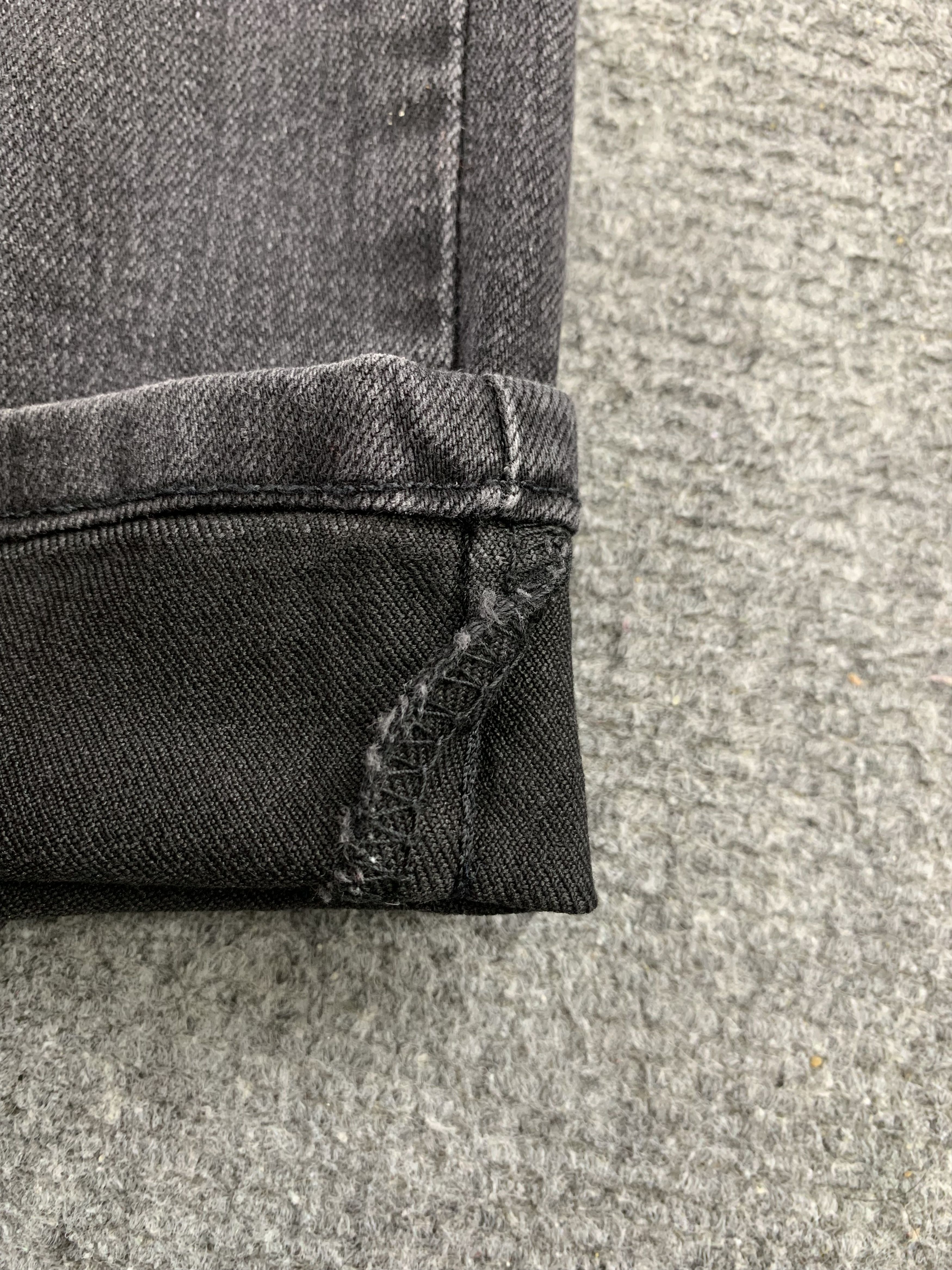 Levi's Vintage Levis 505 Faded Black Jeans DP1863 Size US 30 / EU 46 - 3 Thumbnail