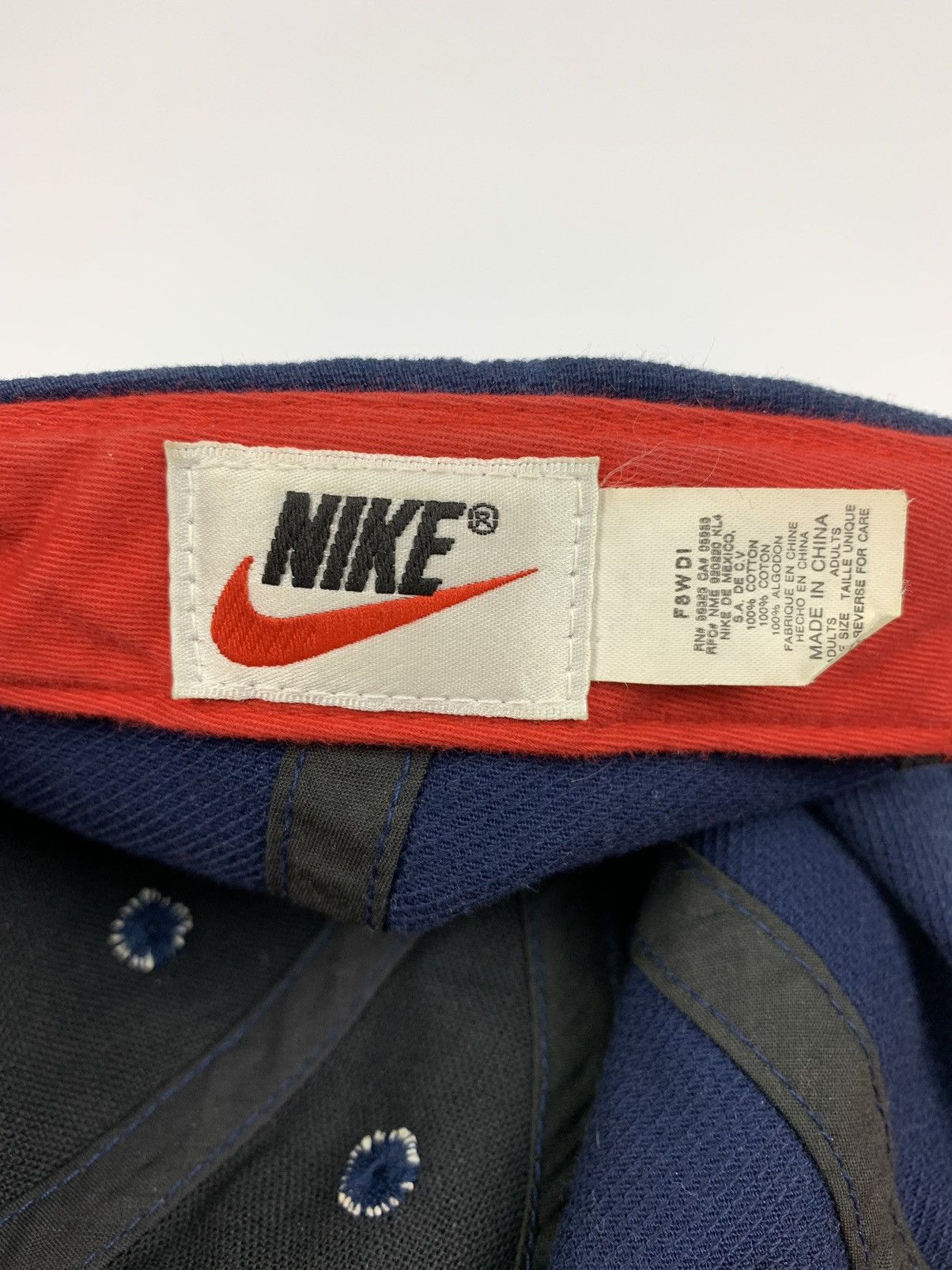Nike × Vintage Nike Vintage cap 90's Size ONE SIZE - 7 Thumbnail