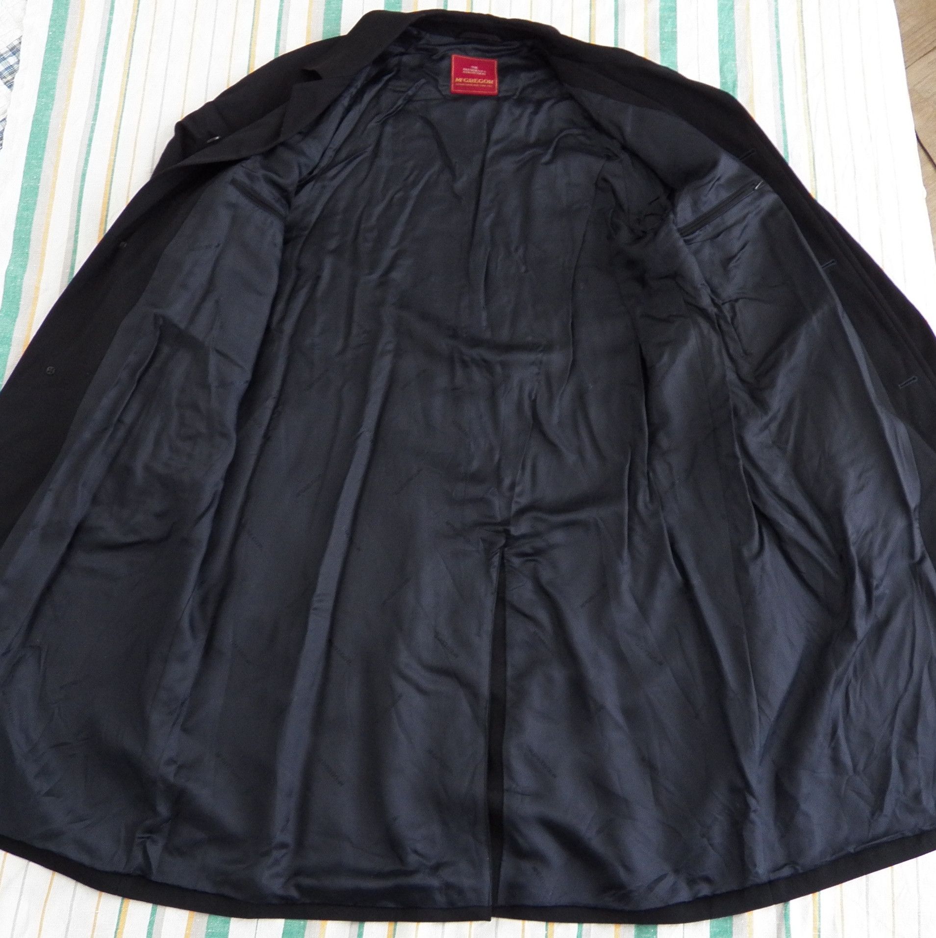 McGregor President's Collection MENS COAT US/UK44 EU54 overcoat wool Size US L / EU 52-54 / 3 - 2 Thumbnail