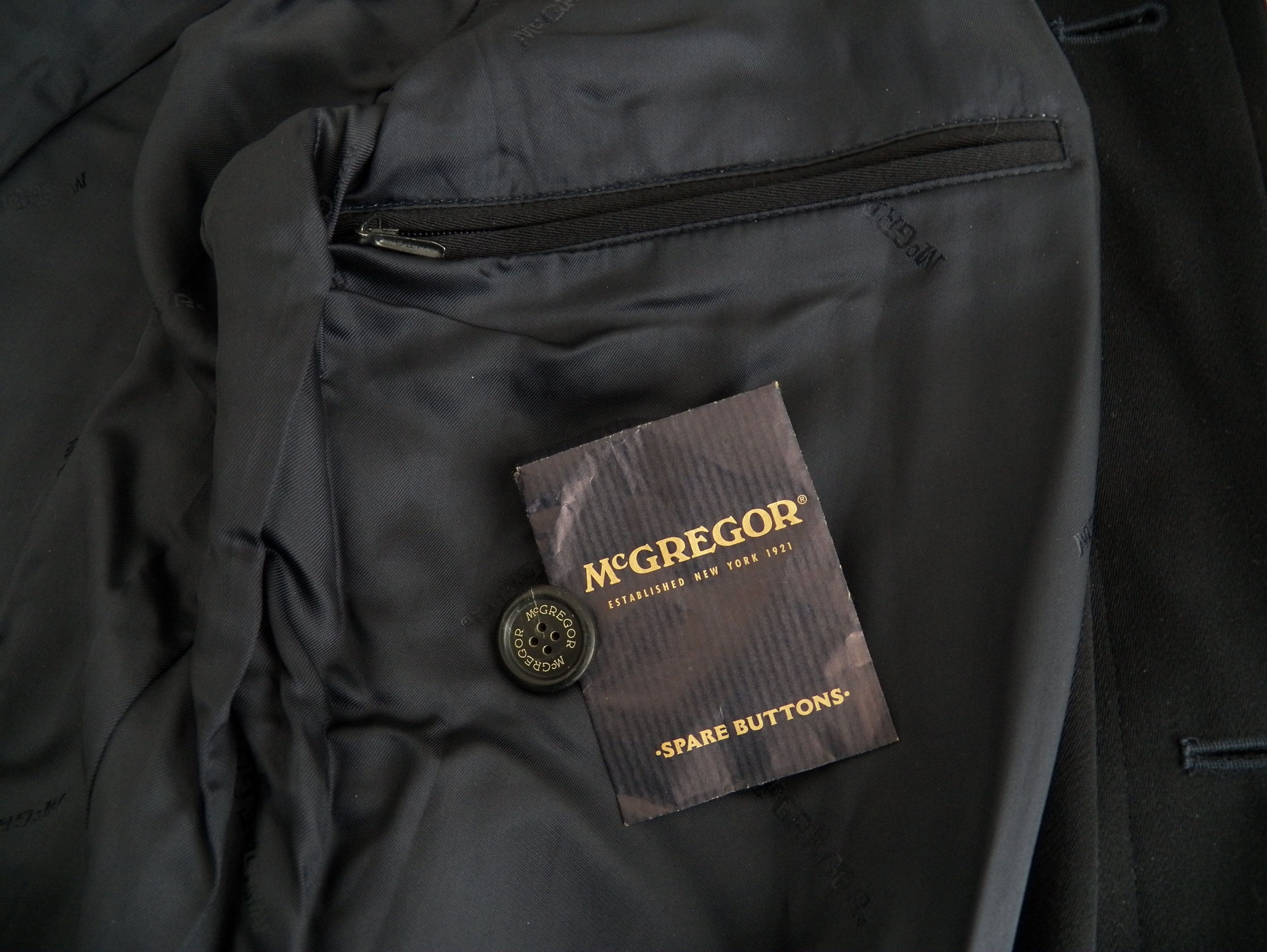 McGregor President's Collection MENS COAT US/UK44 EU54 overcoat wool Size US L / EU 52-54 / 3 - 3 Thumbnail