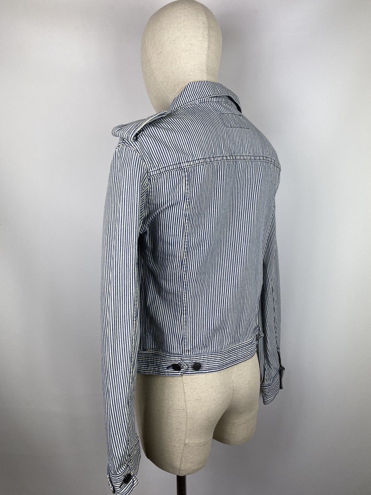 Burberry × Vintage Burberry London vintage women military style striped jacket Size XL / US 12-14 / IT 48-50 - 7 Thumbnail